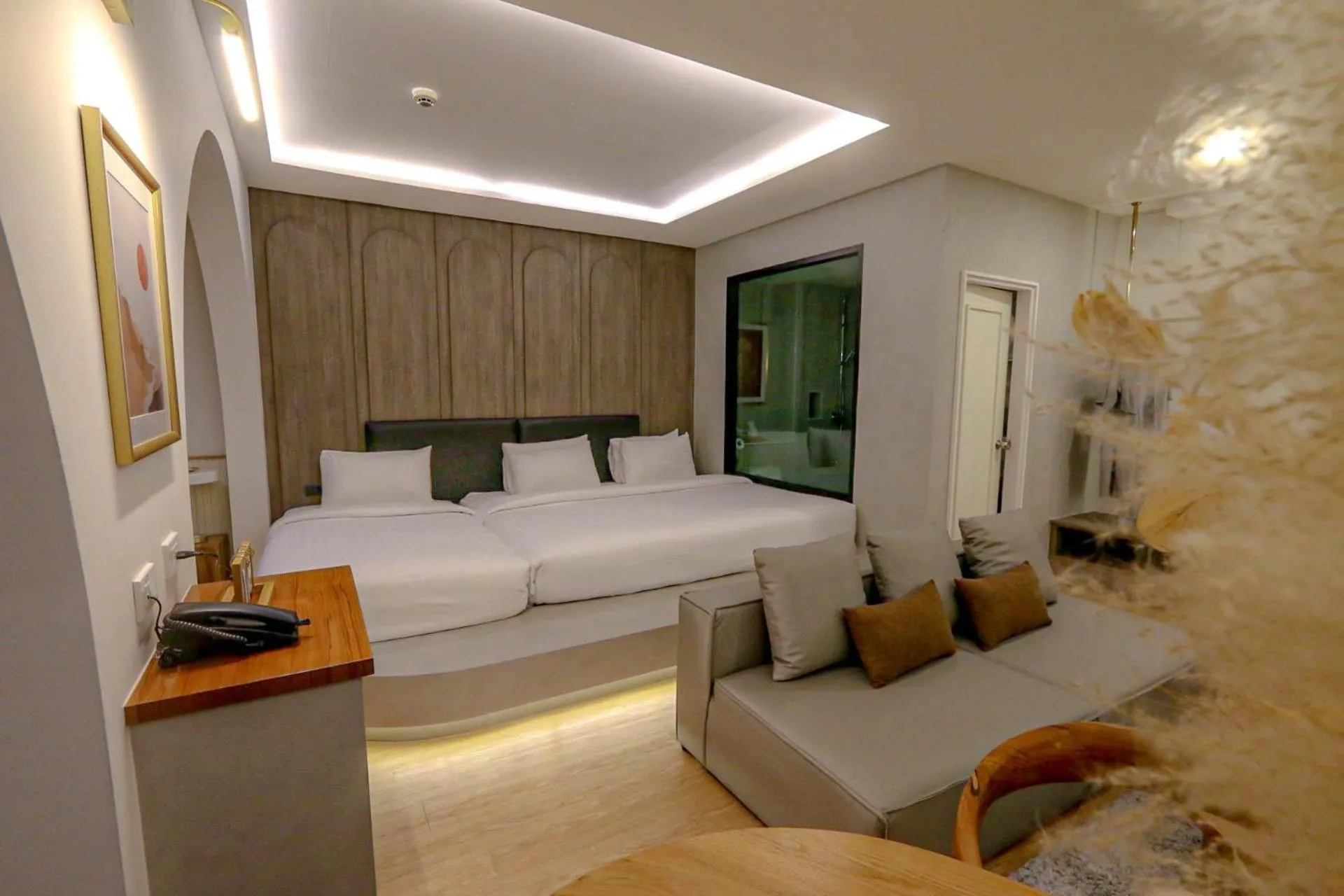 Bed in R2 Hotel Chiangmai