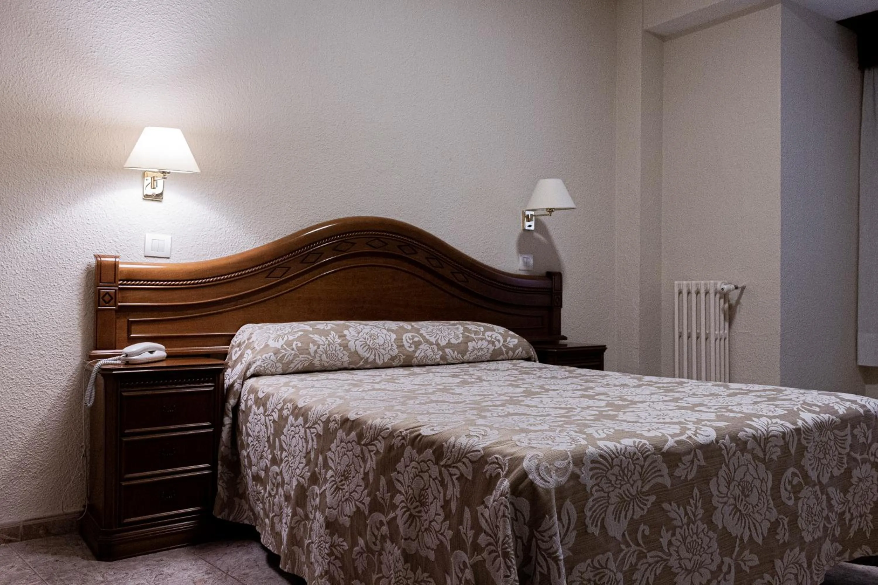 Bed in Hotel Riviera