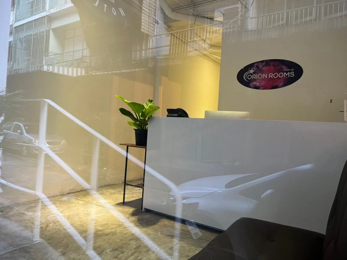 Lobby or reception in Cozy rooms Asoke