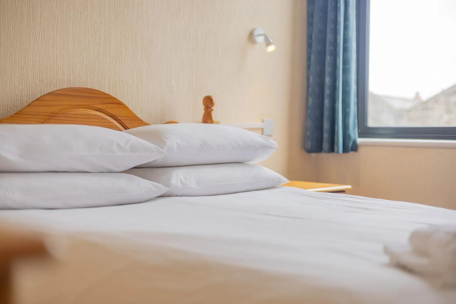 Bed in Falcon's Nest Hotel