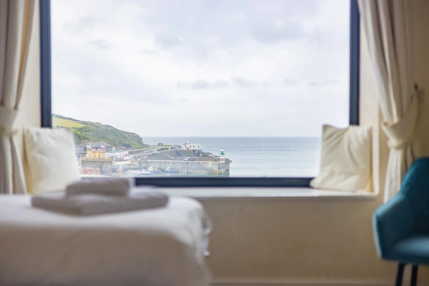 Bed in Falcon's Nest Hotel