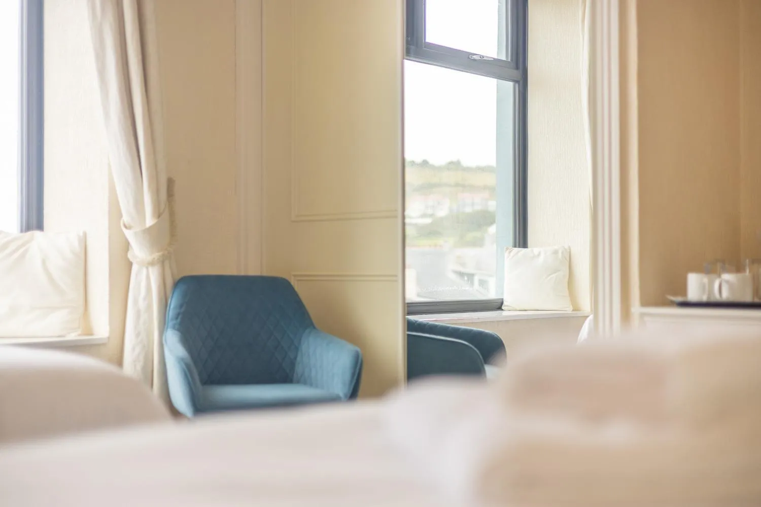 Bed in Falcon's Nest Hotel