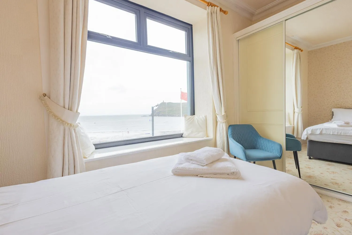 Bed in Falcon's Nest Hotel