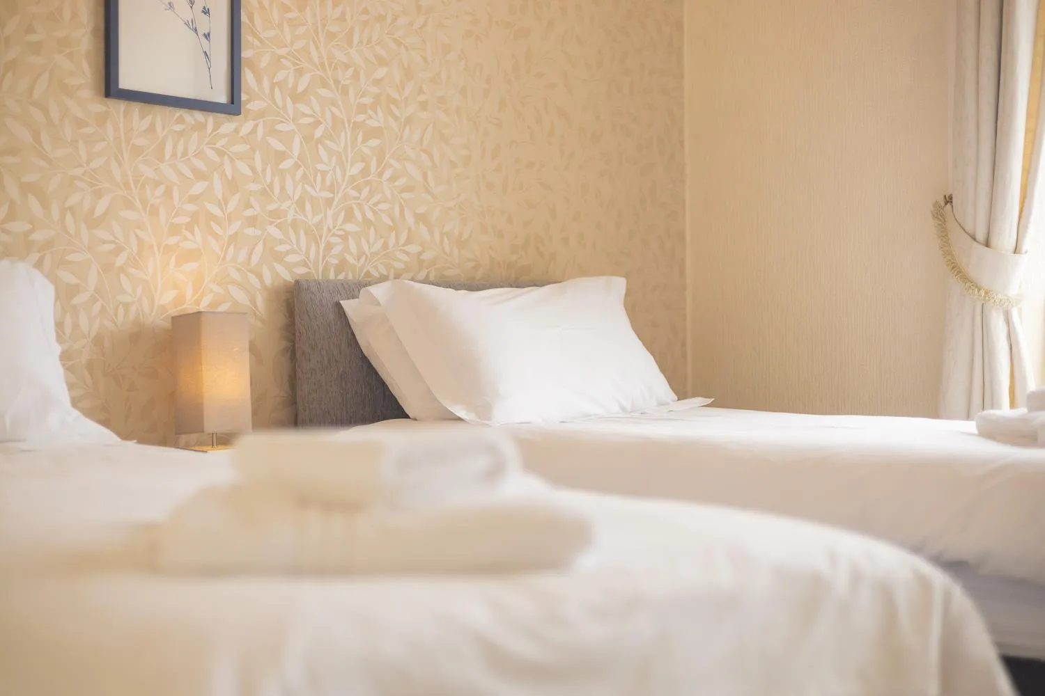 Bed in Falcon's Nest Hotel