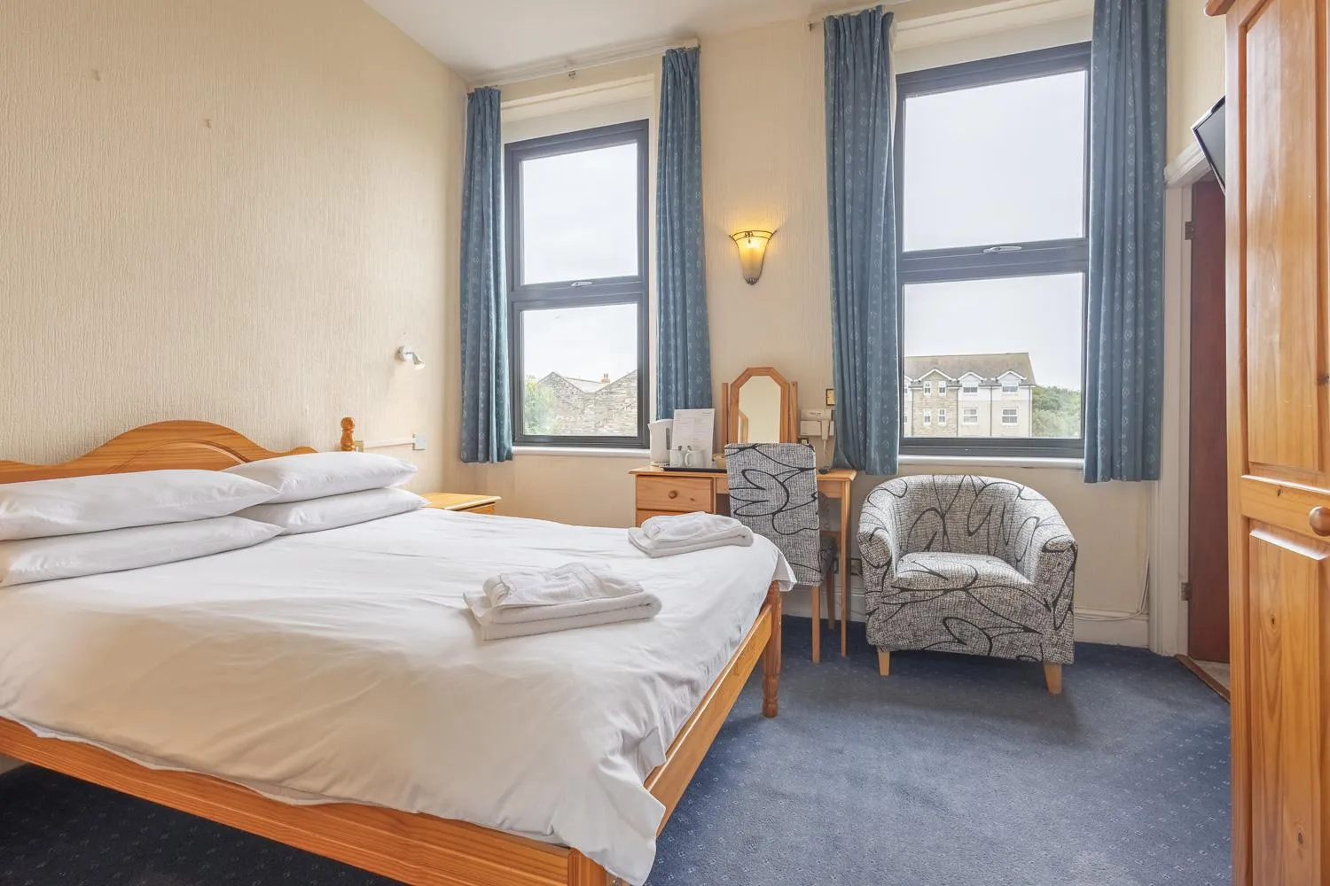 Bed in Falcon's Nest Hotel