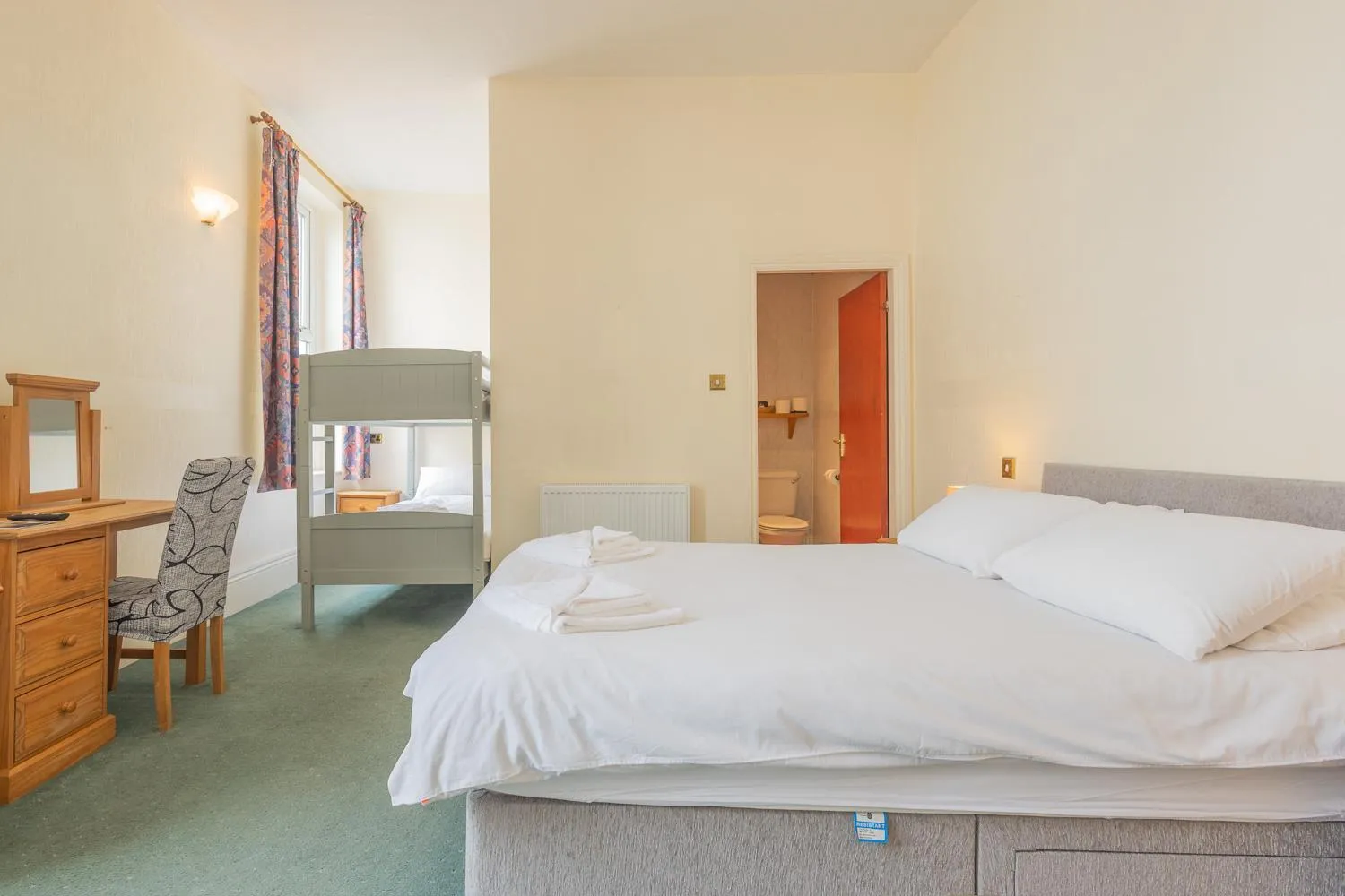 Bed in Falcon's Nest Hotel