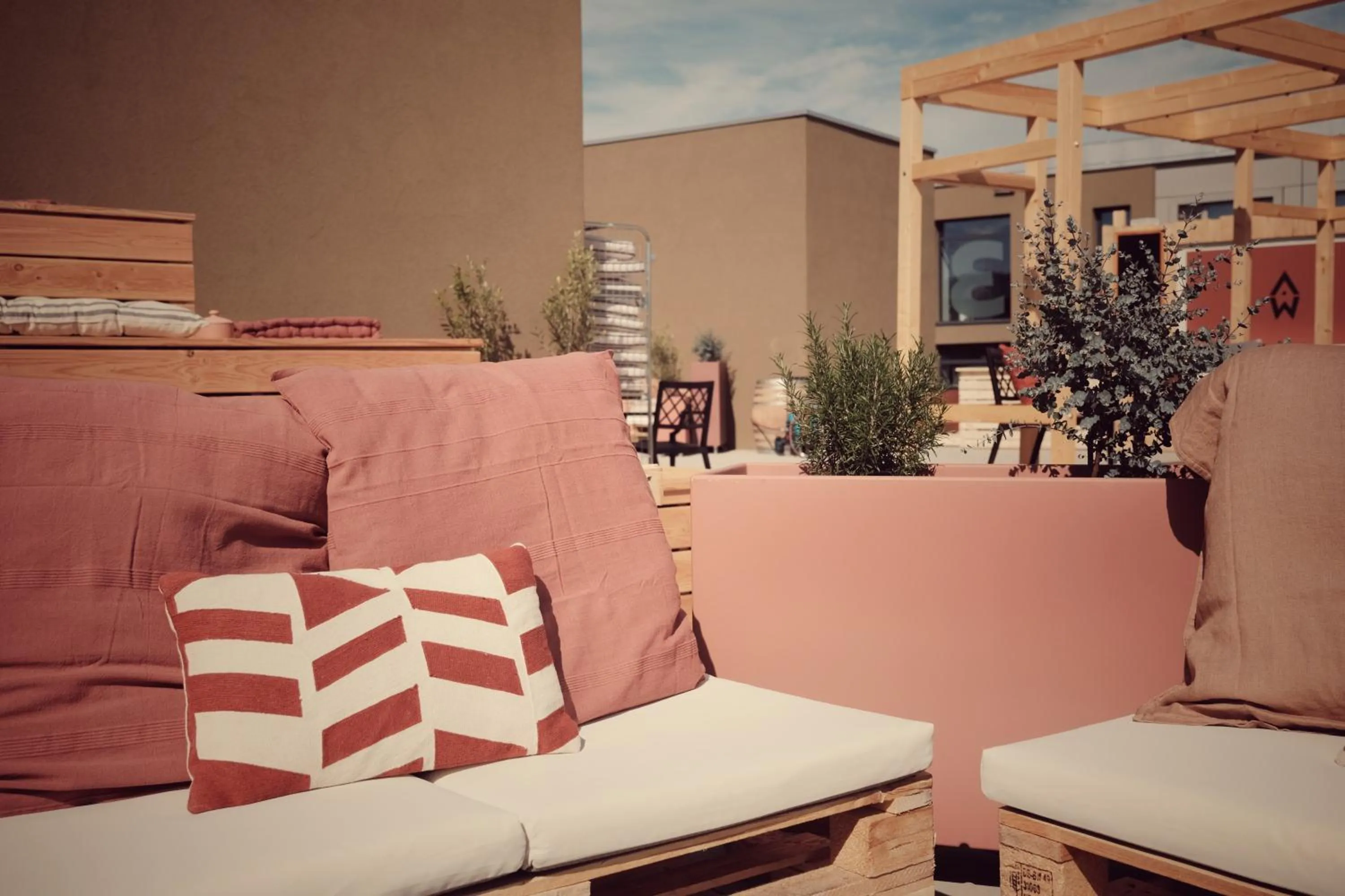 Patio in Afterwork Hotel