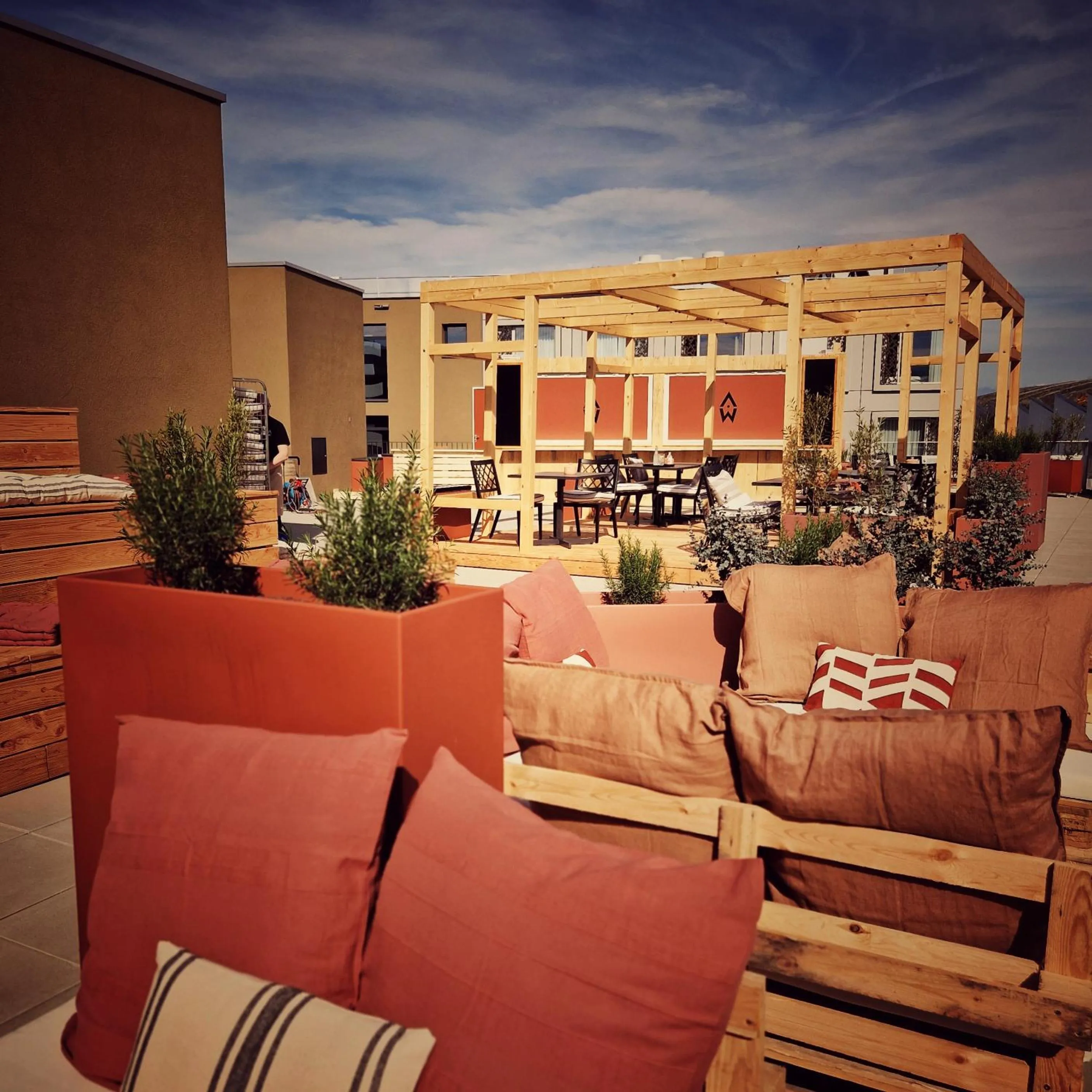 Patio in Afterwork Hotel