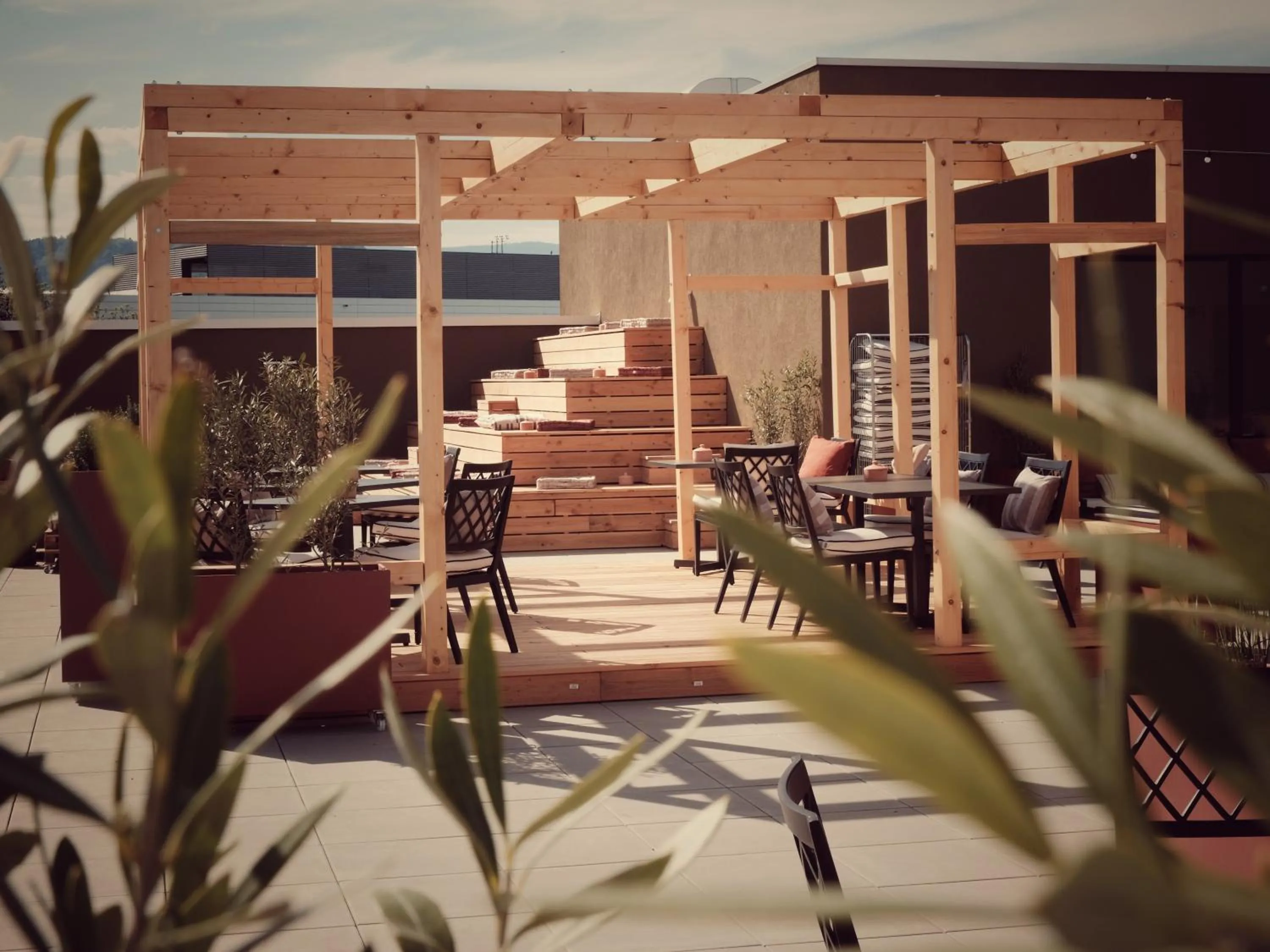 Patio in Afterwork Hotel