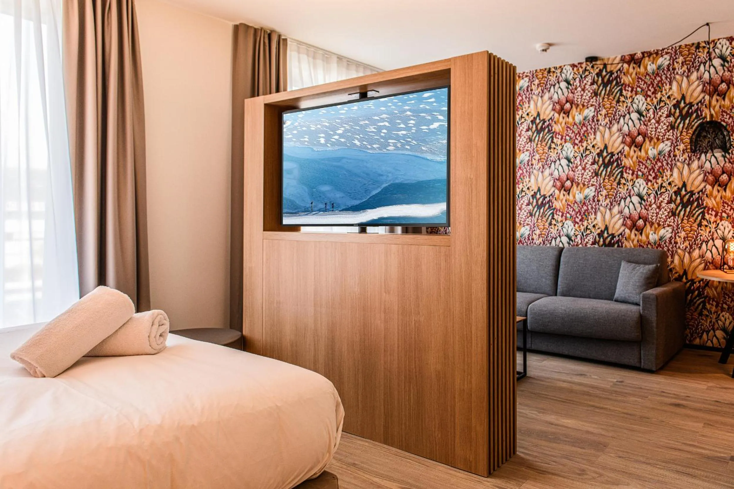 Bed in Afterwork Hotel