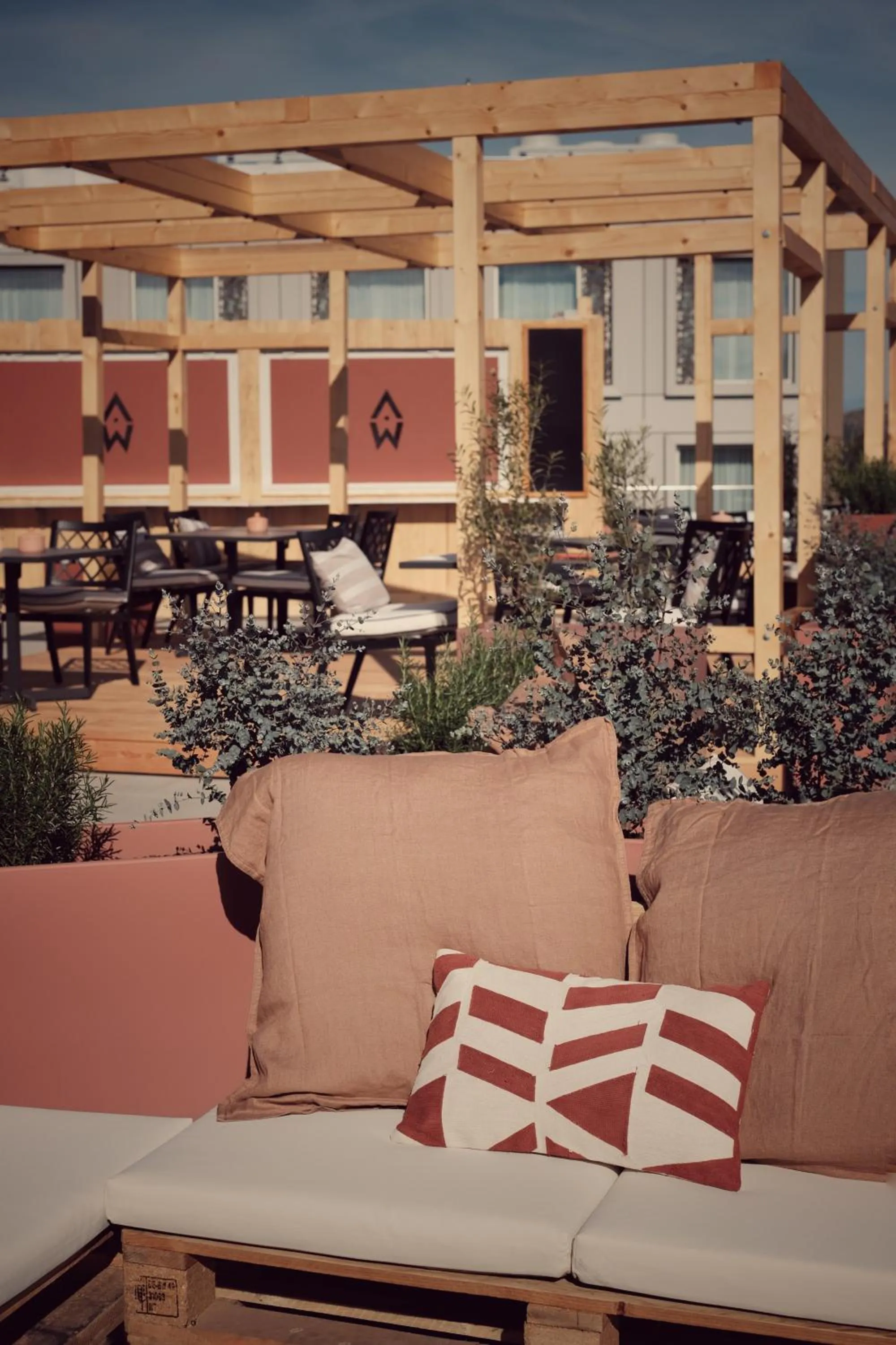 Patio in Afterwork Hotel