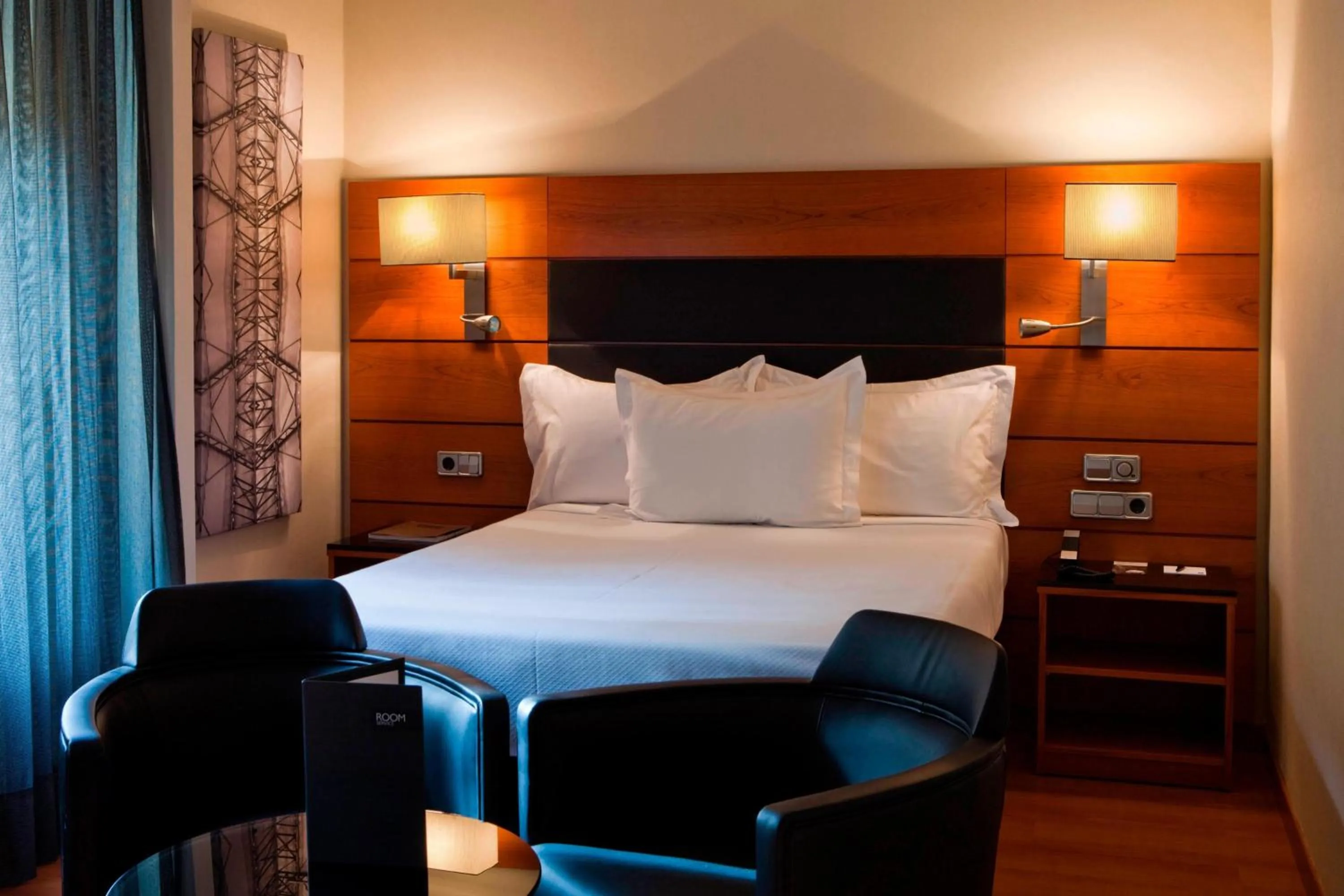 Photo of the whole room, Bed in AC Hotel Carlton Madrid by Marriott