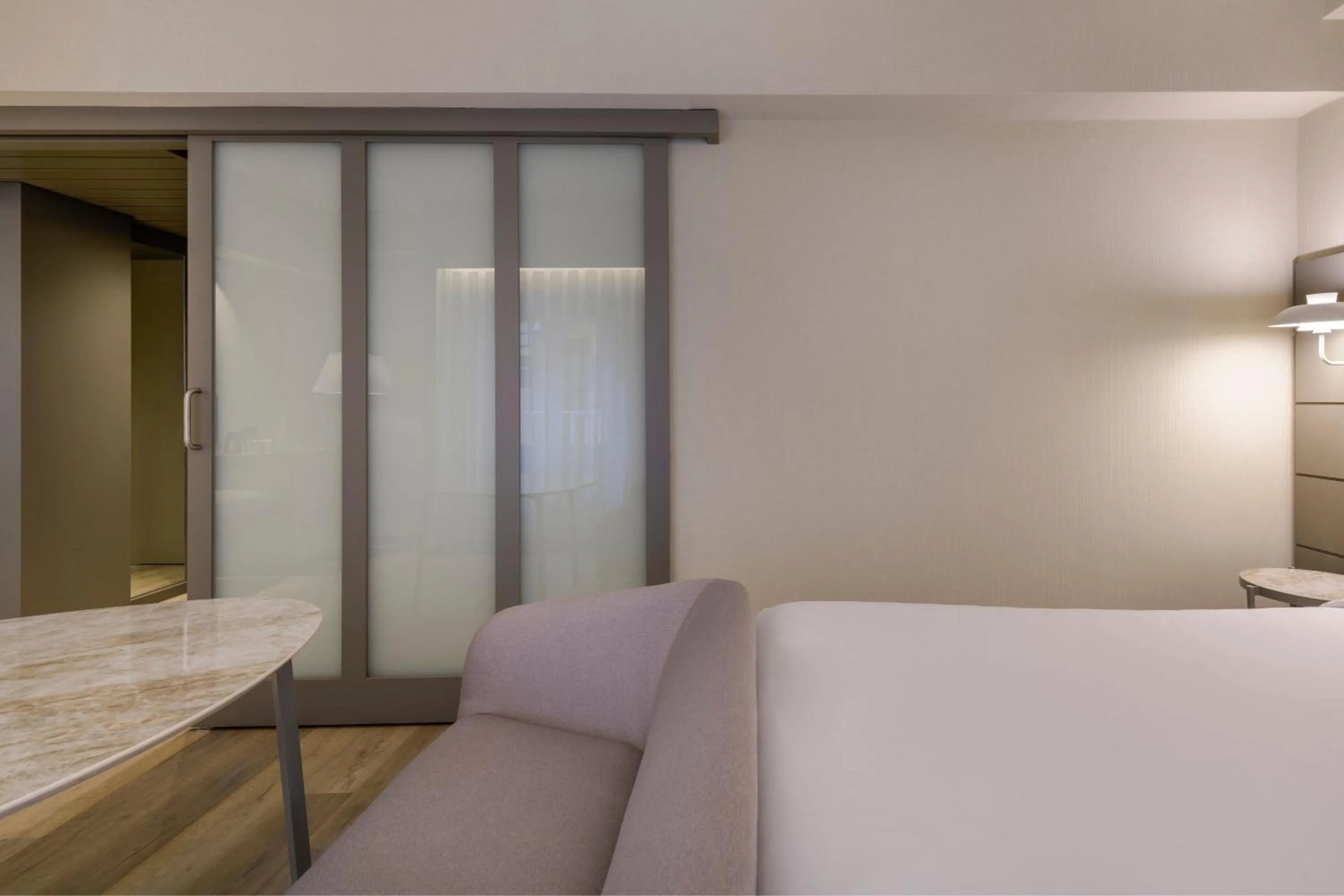 Photo of the whole room, Bed in AC Hotel Carlton Madrid by Marriott