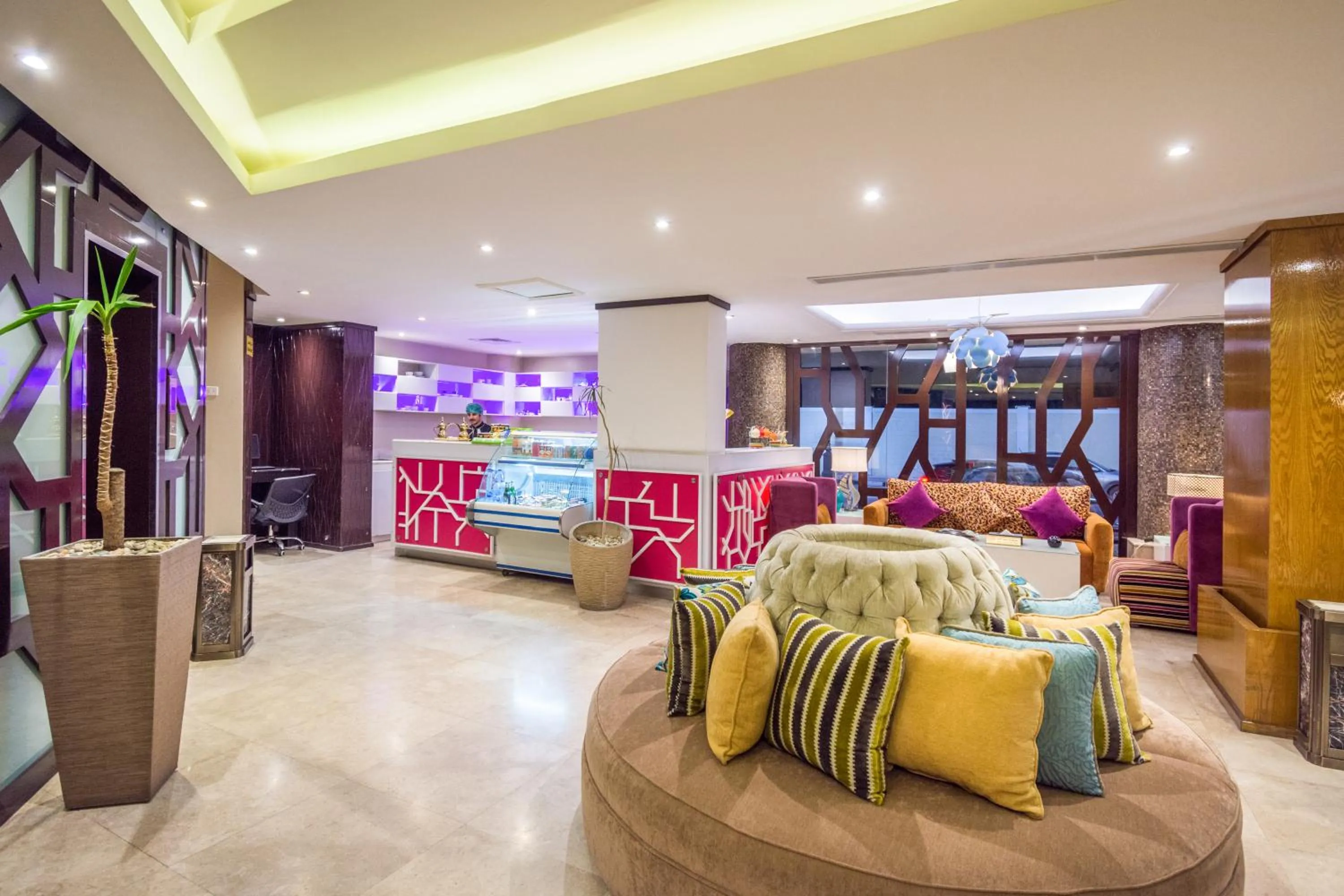 Lobby or reception in Al Muhaidb Residence Al KHOBAR