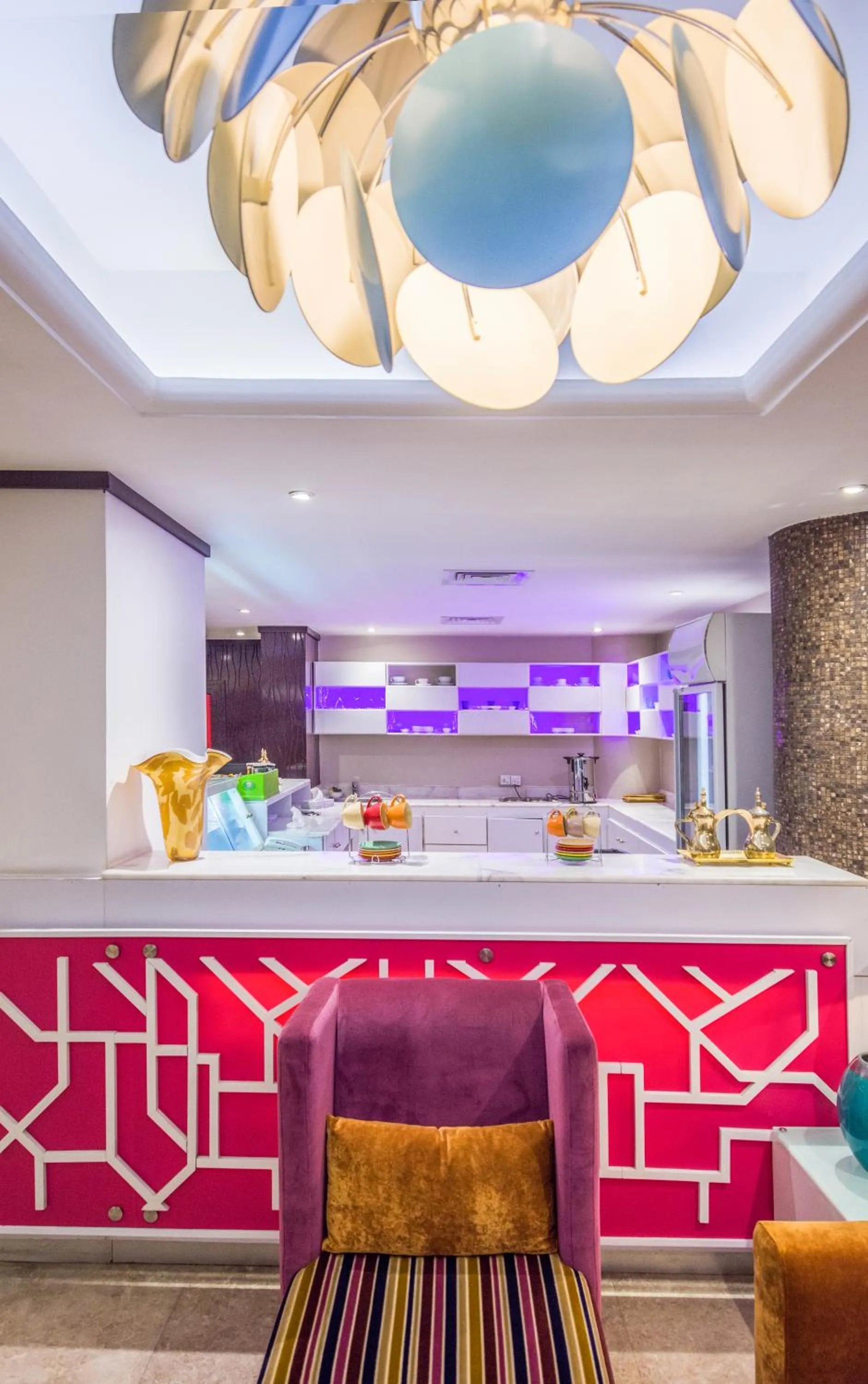 Lobby or reception in Al Muhaidb Residence Al KHOBAR