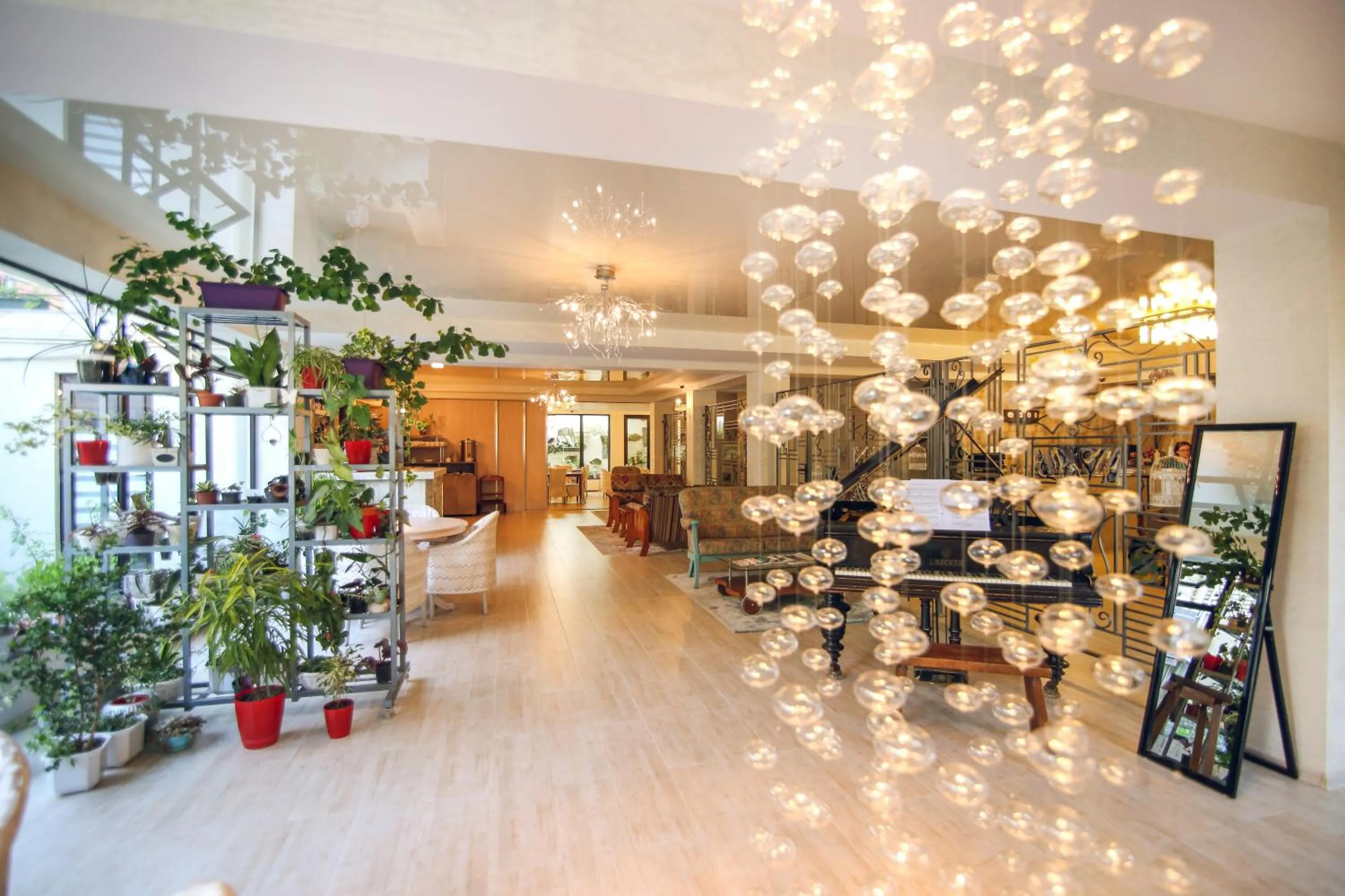 Seating area in Hotel Kera