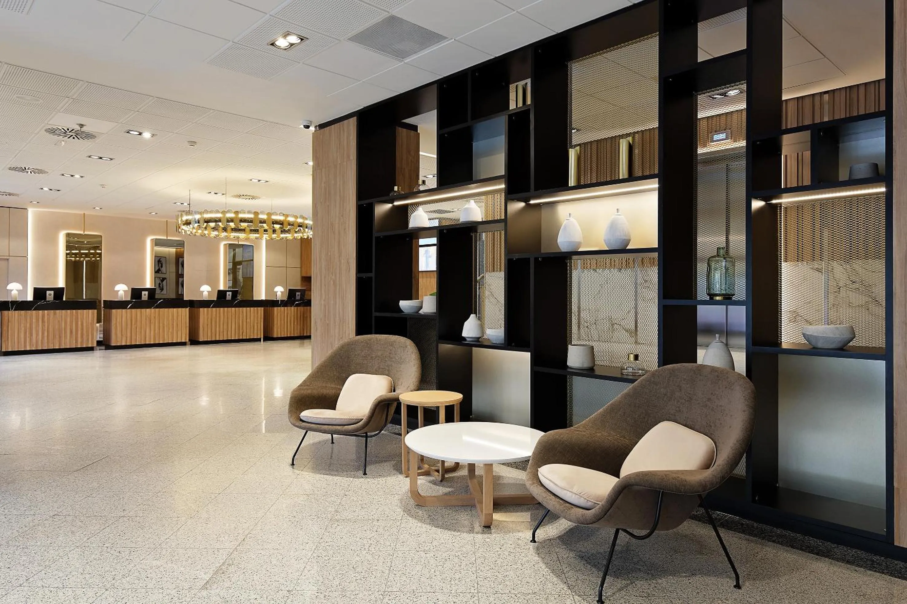 Lobby or reception in Melia Avenida de America