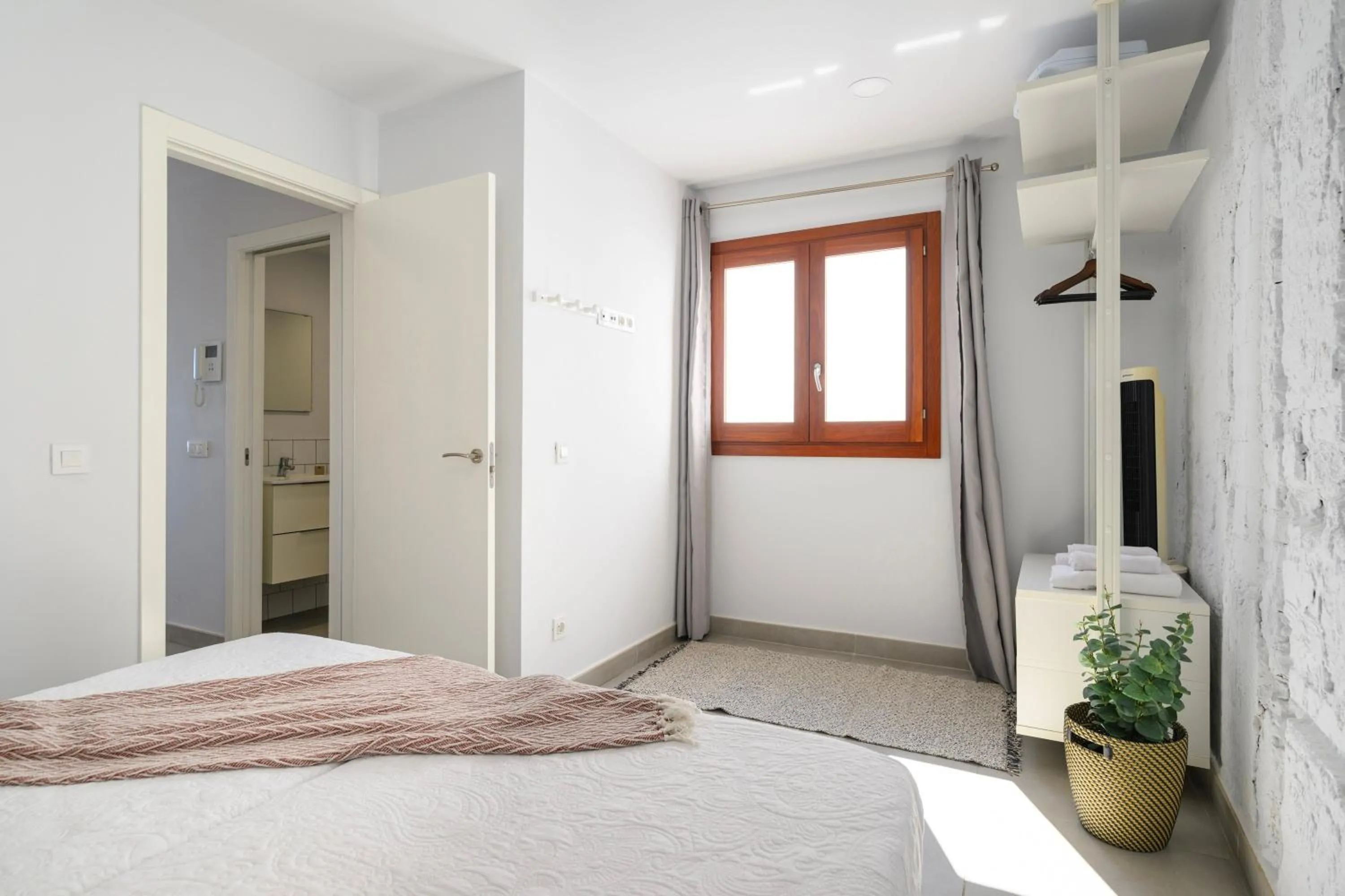 Bed in Vegueta Rooftop Suites