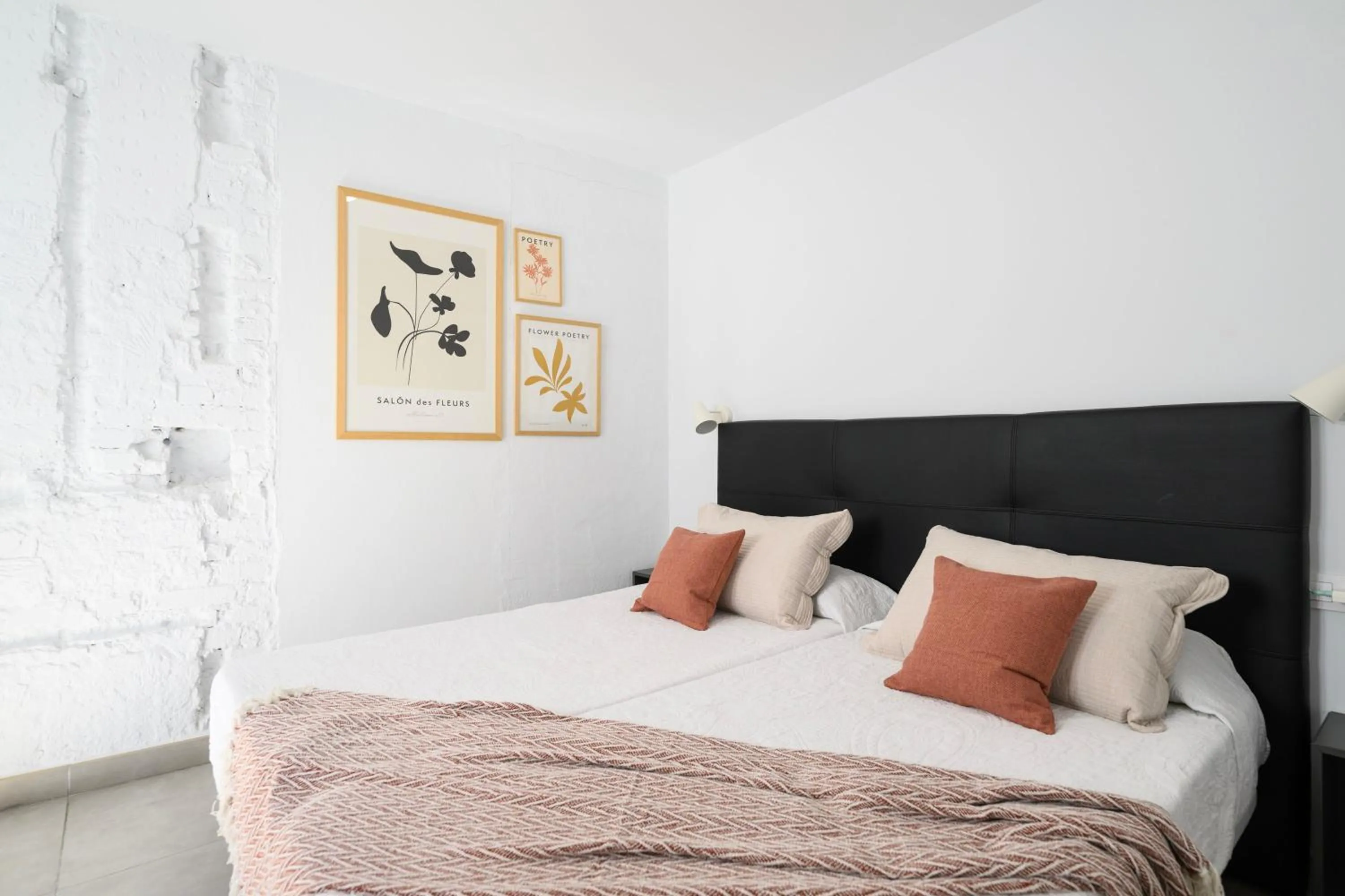 Bed in Vegueta Rooftop Suites