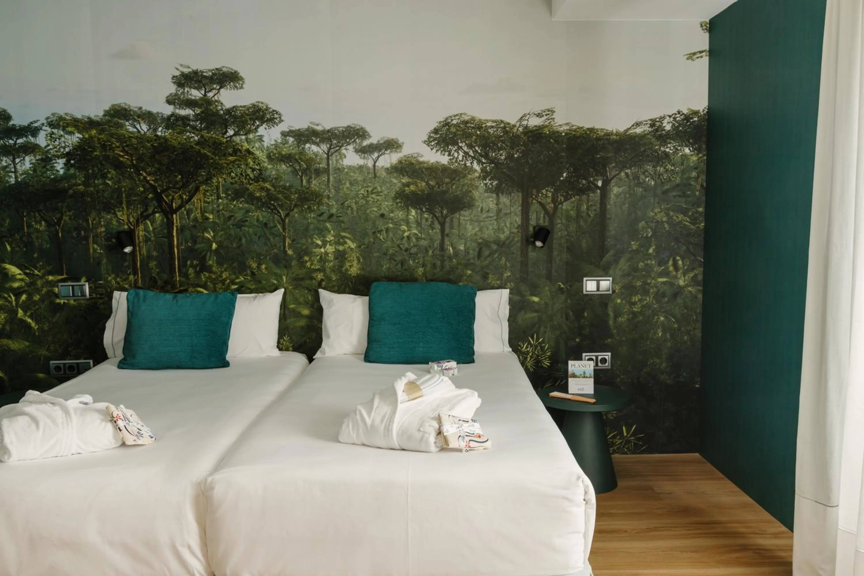 Bed in Inhala Hotel Garden