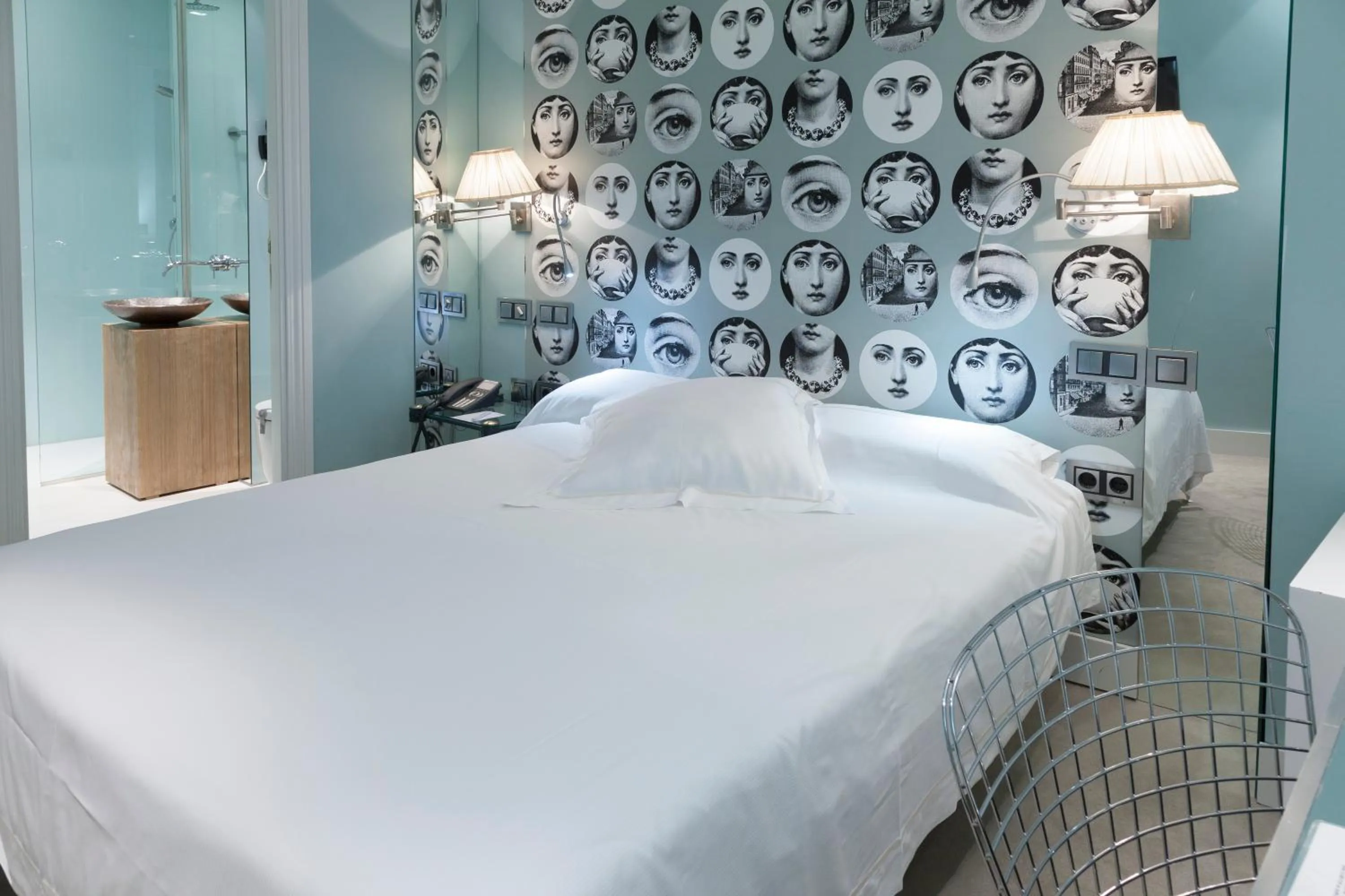 Bed in Inhala Hotel Garden