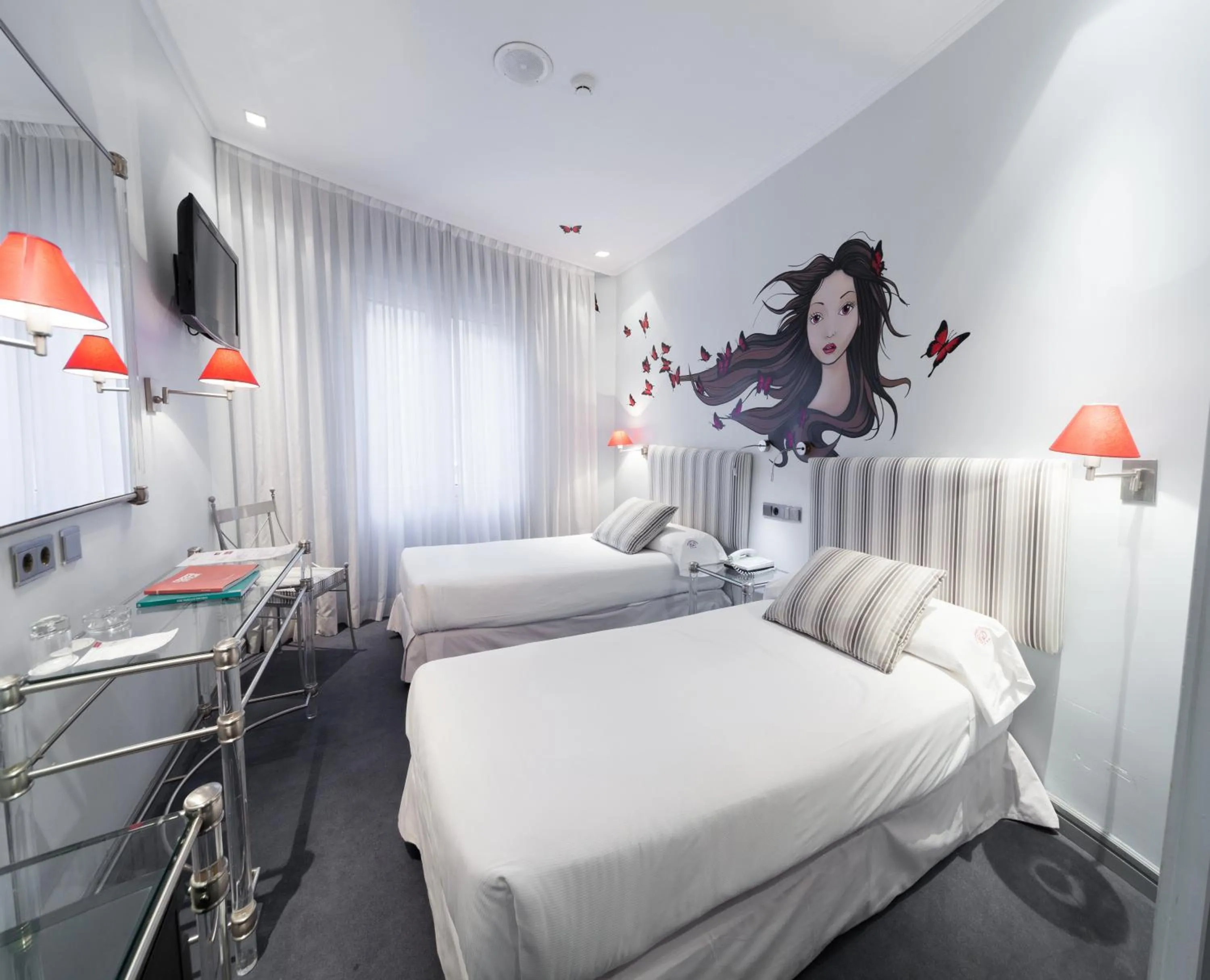 Bed in Inhala Hotel Garden