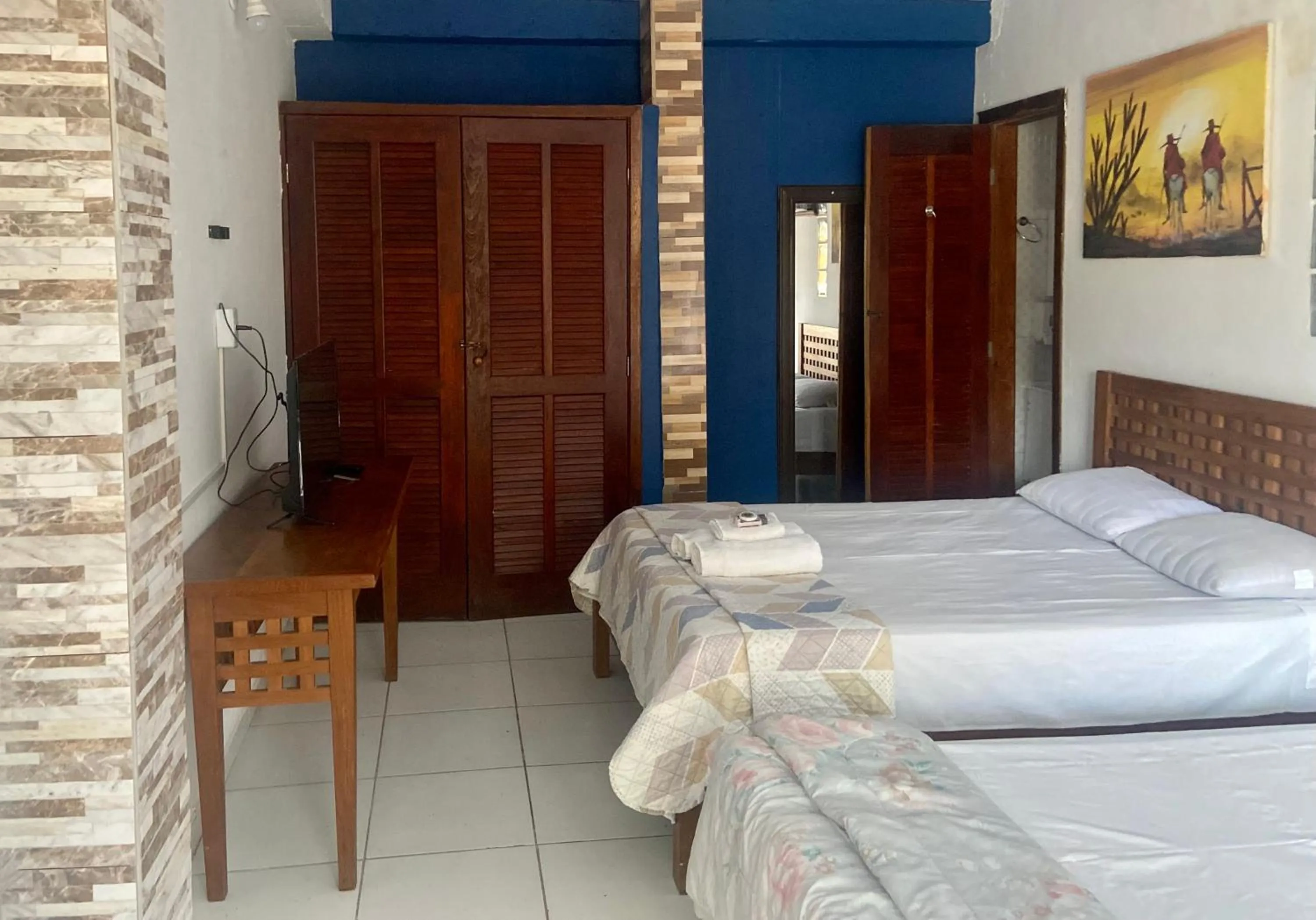 Bed in Pousada Maresias de Geribá