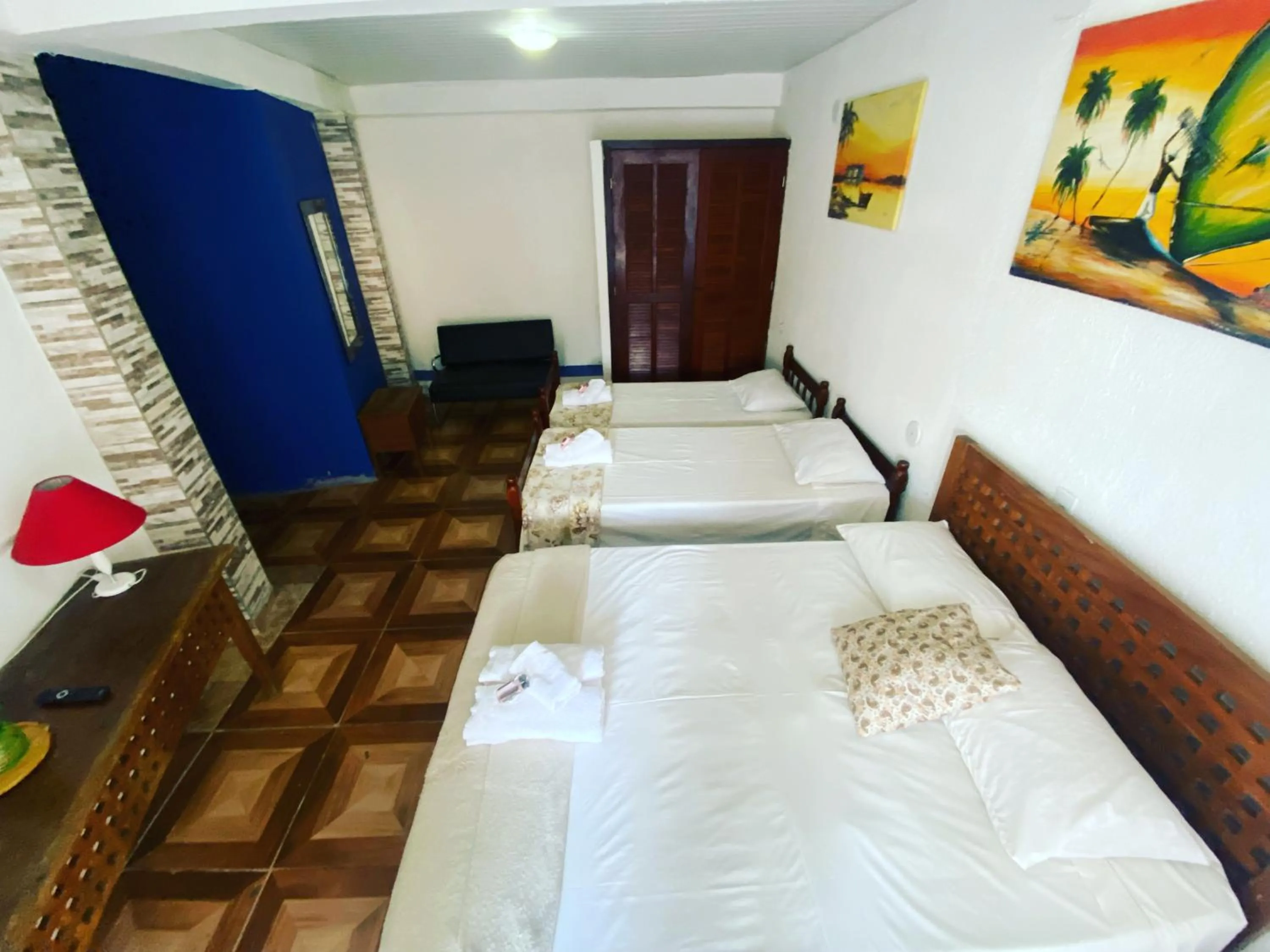 Bed in Pousada Maresias de Geribá