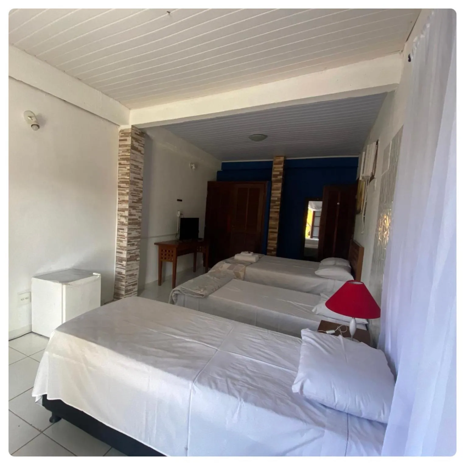 Photo of the whole room, Bed in Pousada Maresias de Geribá