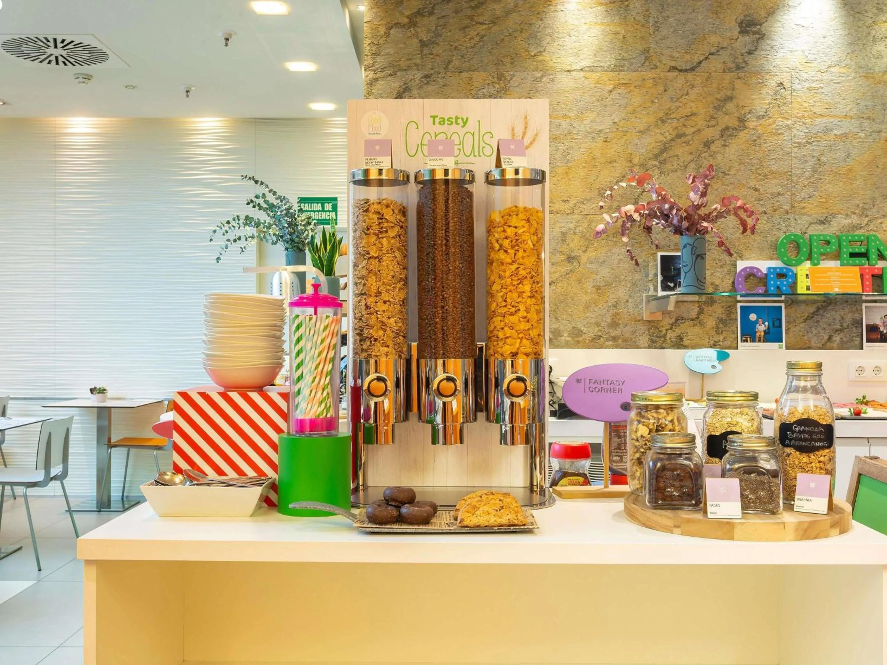 Breakfast in Ibis Styles Madrid Prado