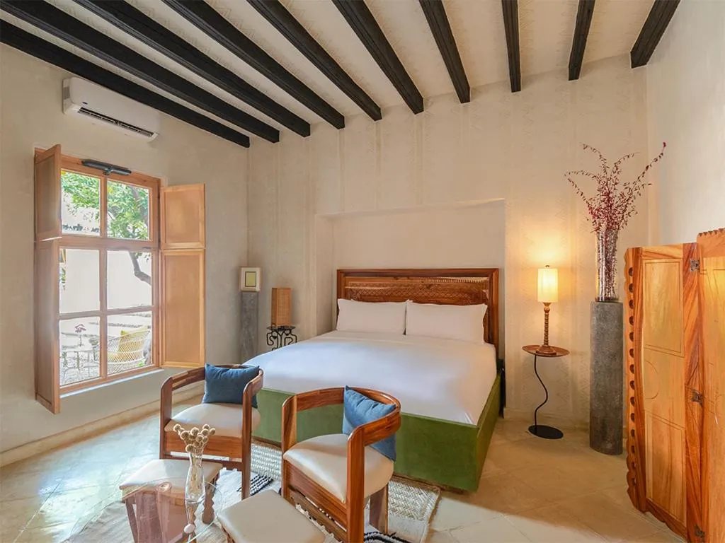 Bed in La Valise San Miguel de Allende, Member of Small Luxury Hotels
