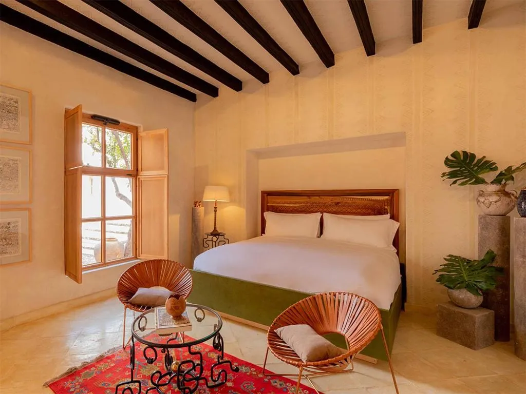 Bed in La Valise San Miguel de Allende, Member of Small Luxury Hotels