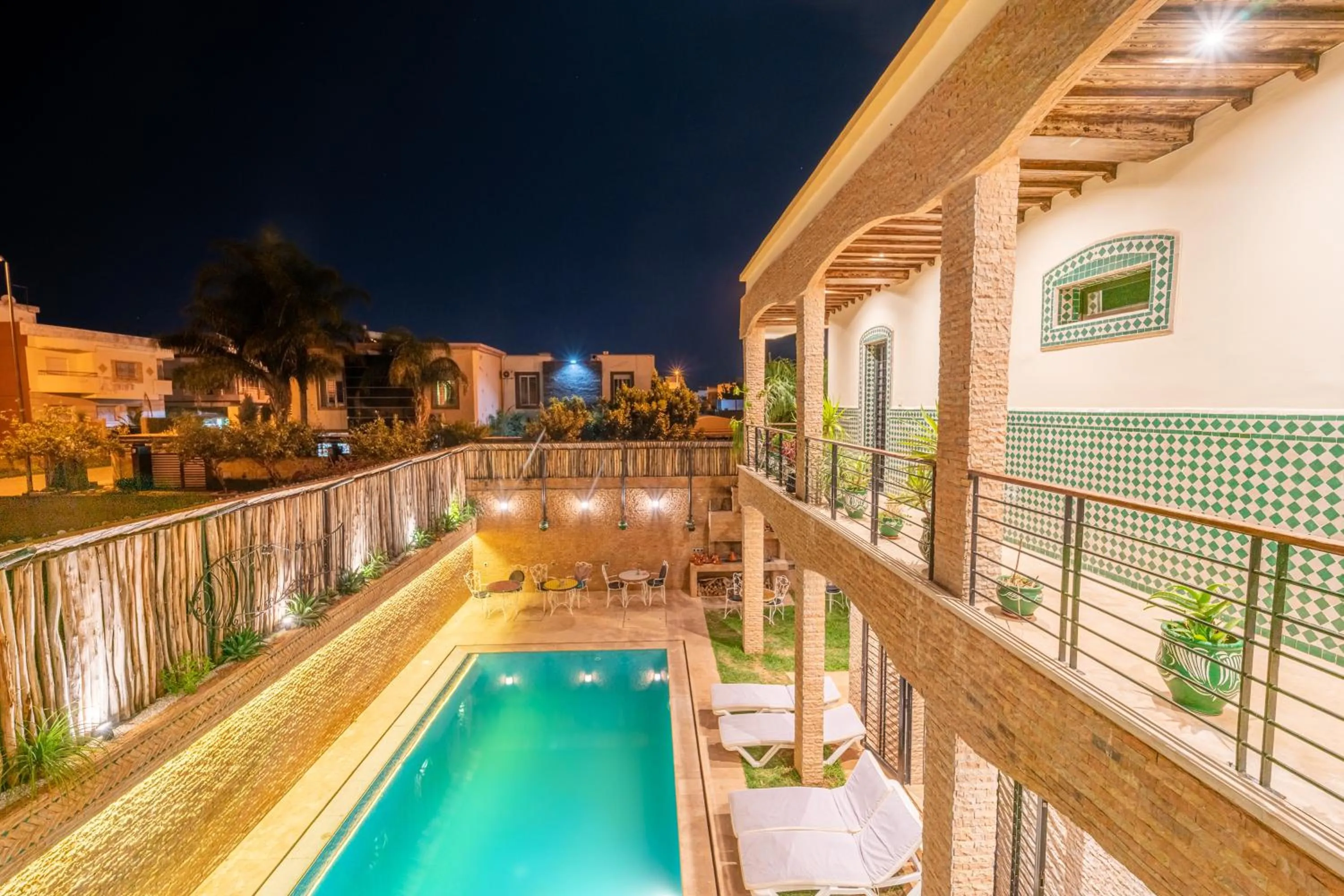 Decorative detail in Riad Les Nuits De Fès