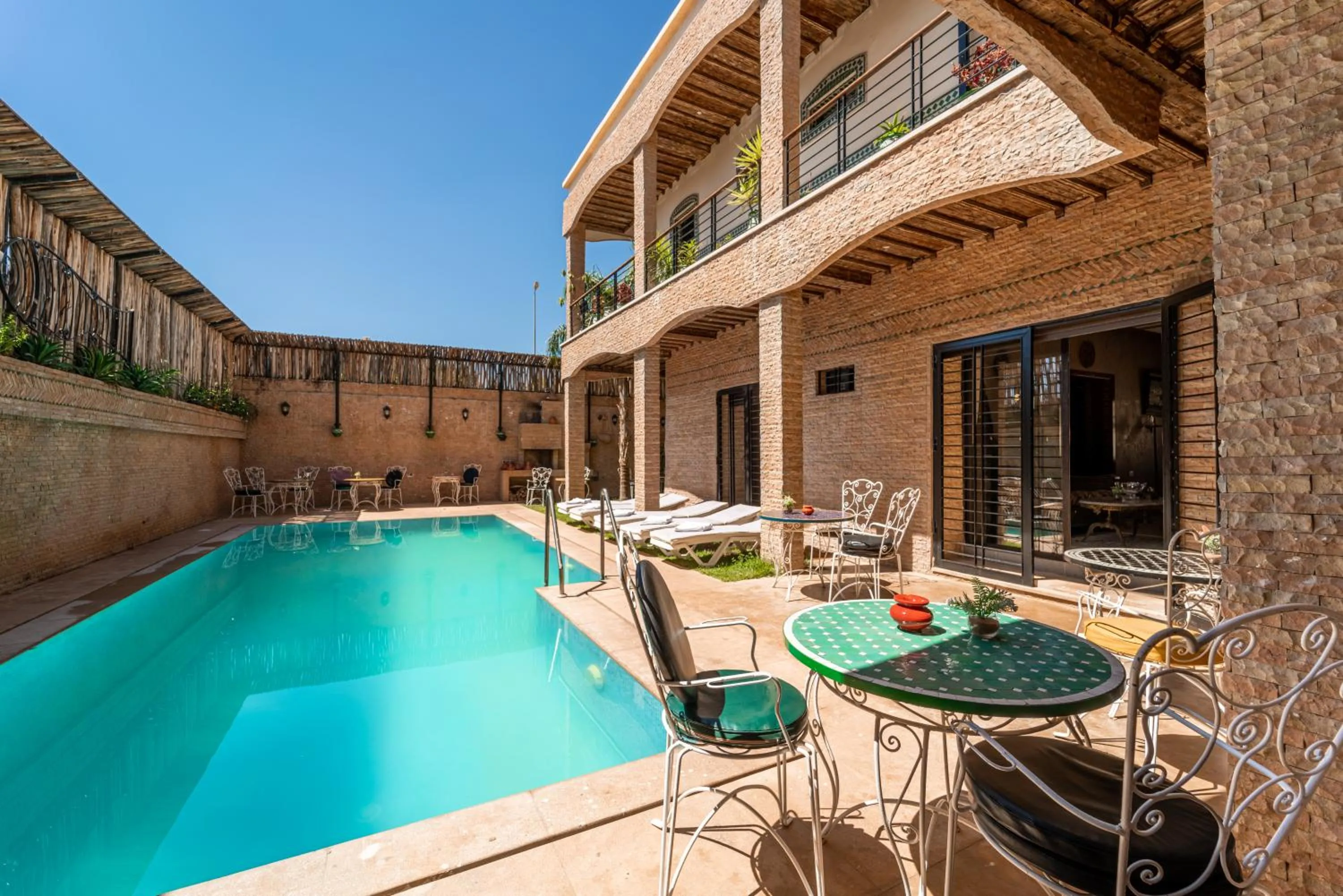 Swimming pool in Riad Les Nuits De Fès