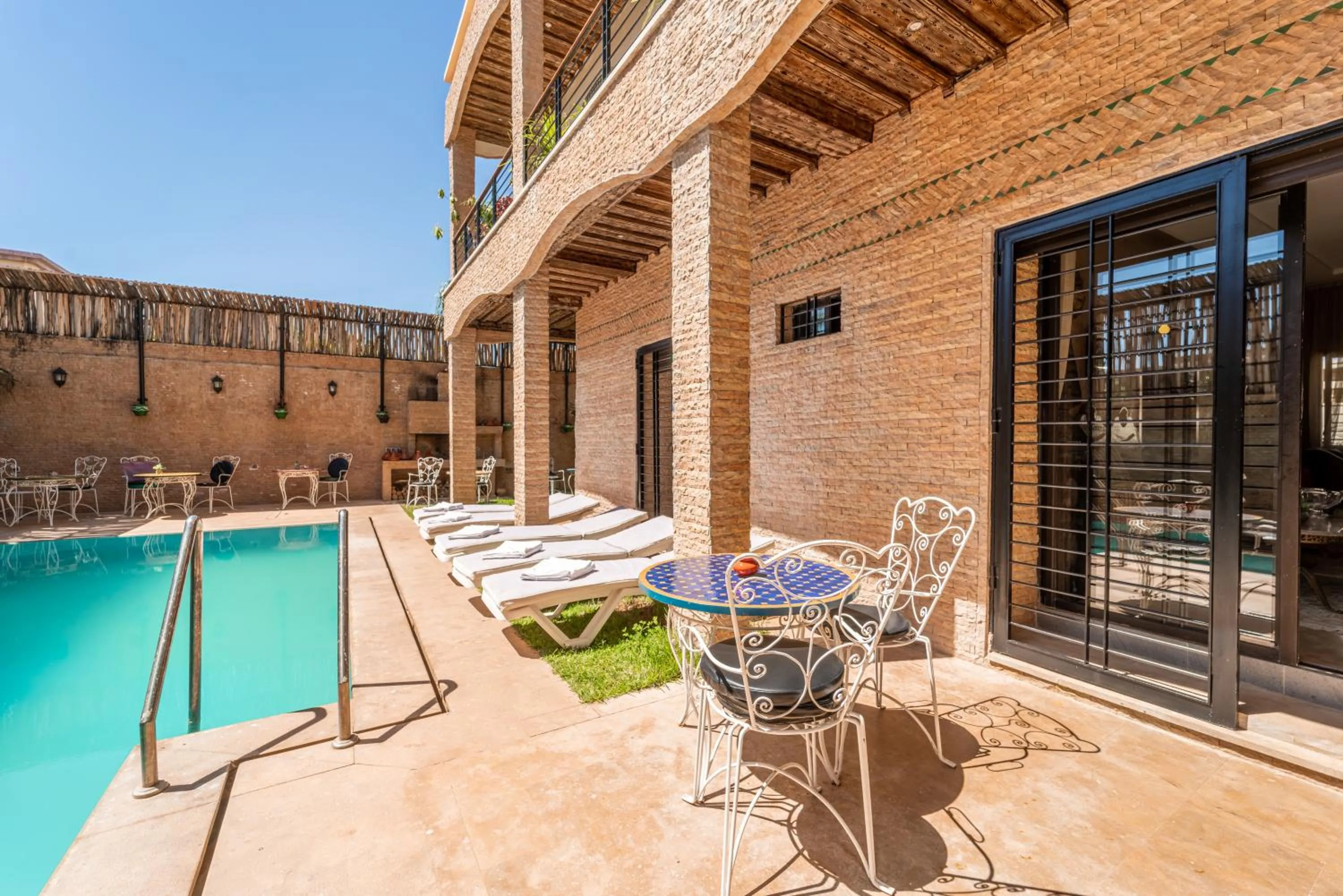 Swimming pool in Riad Les Nuits De Fès