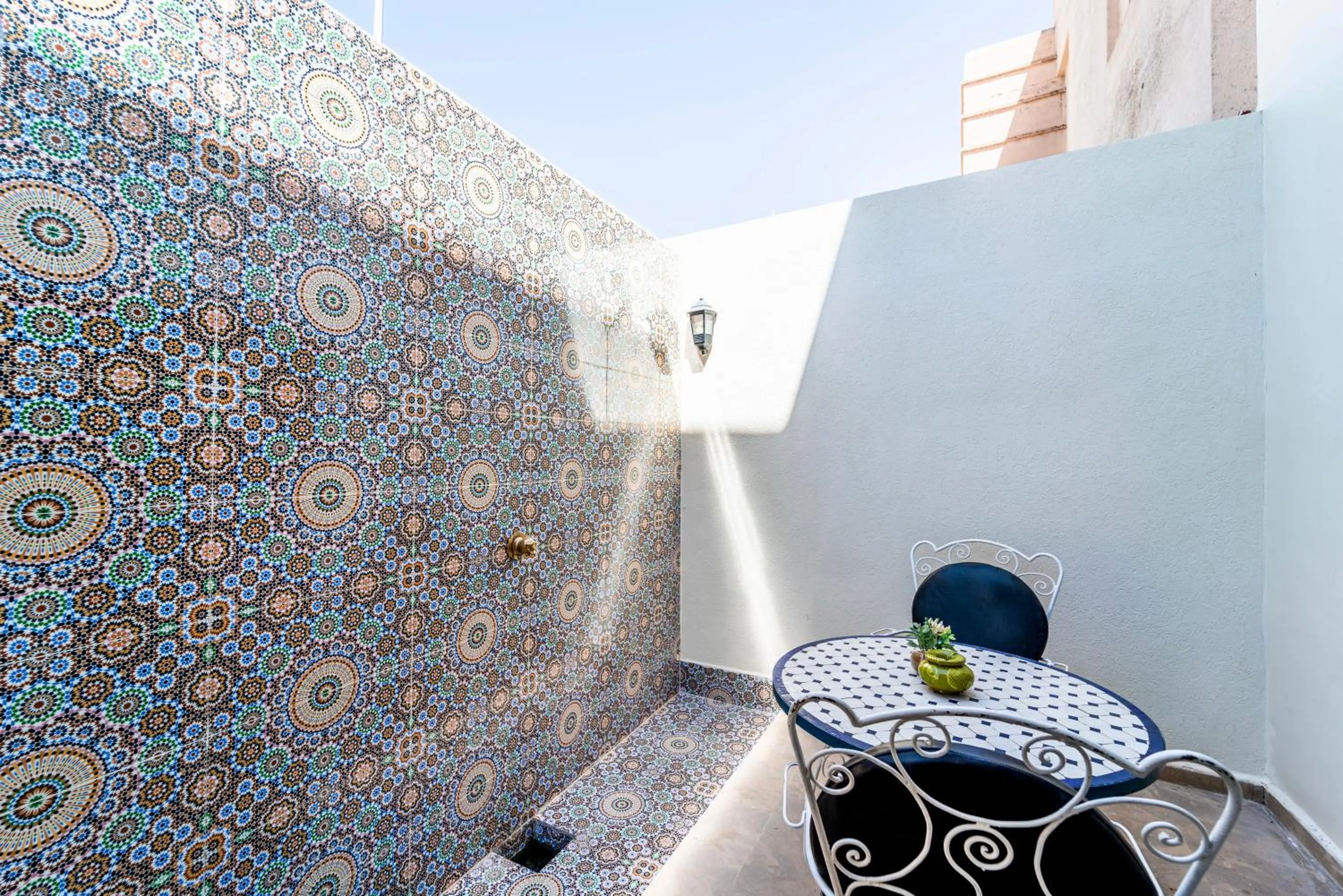 Decorative detail in Riad Les Nuits De Fès