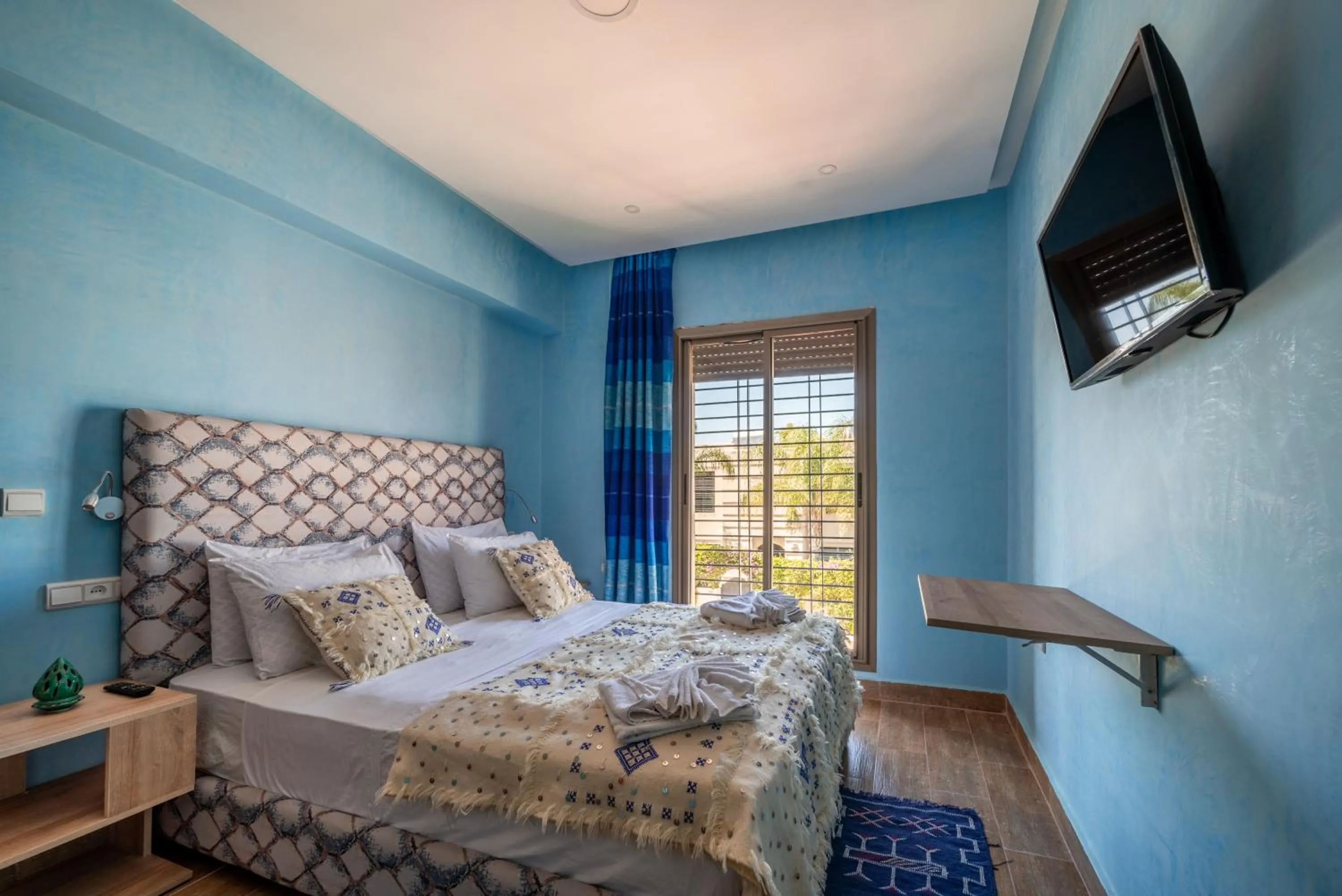 Bed in Riad Les Nuits De Fès