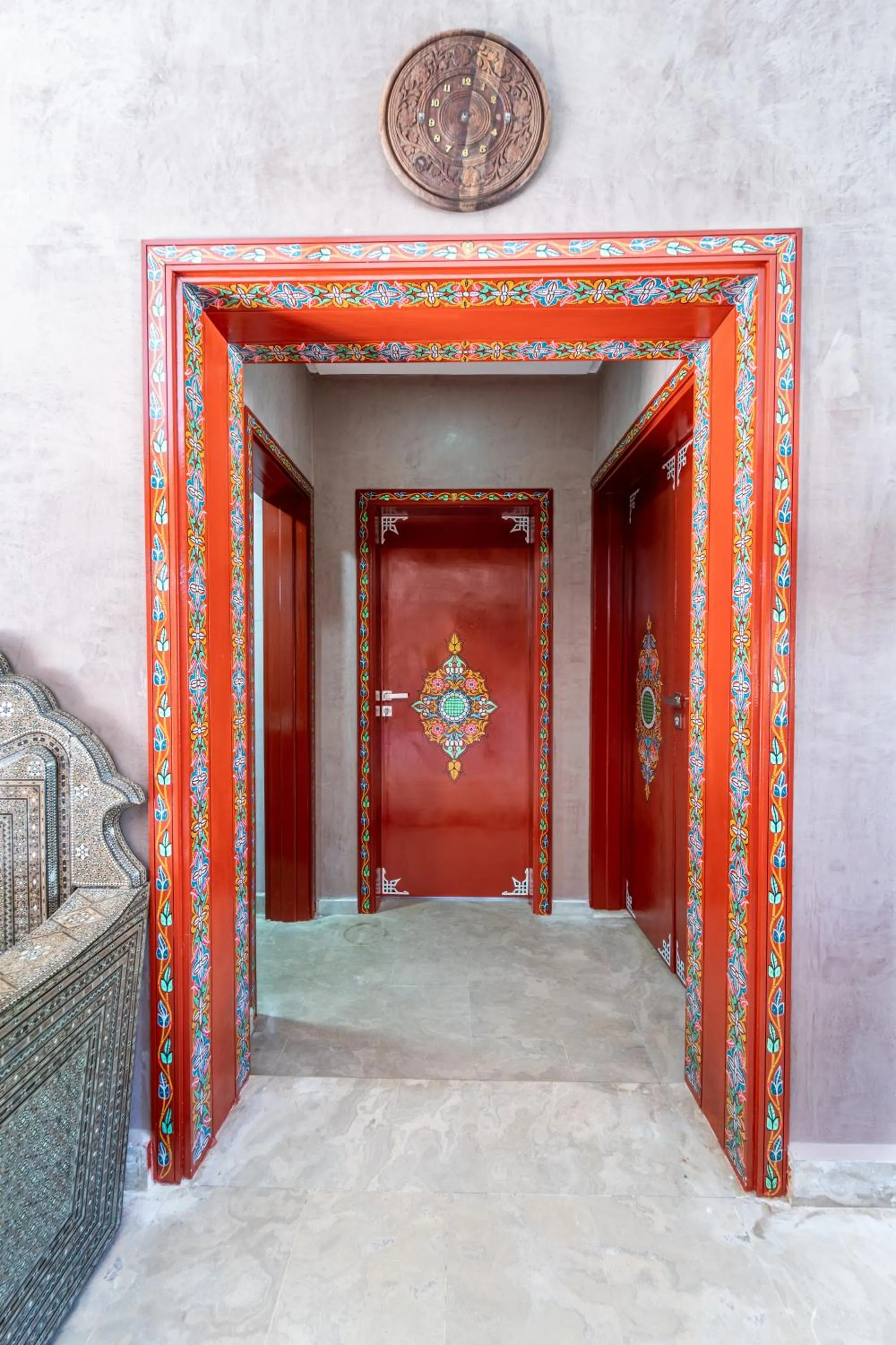 Decorative detail in Riad Les Nuits De Fès