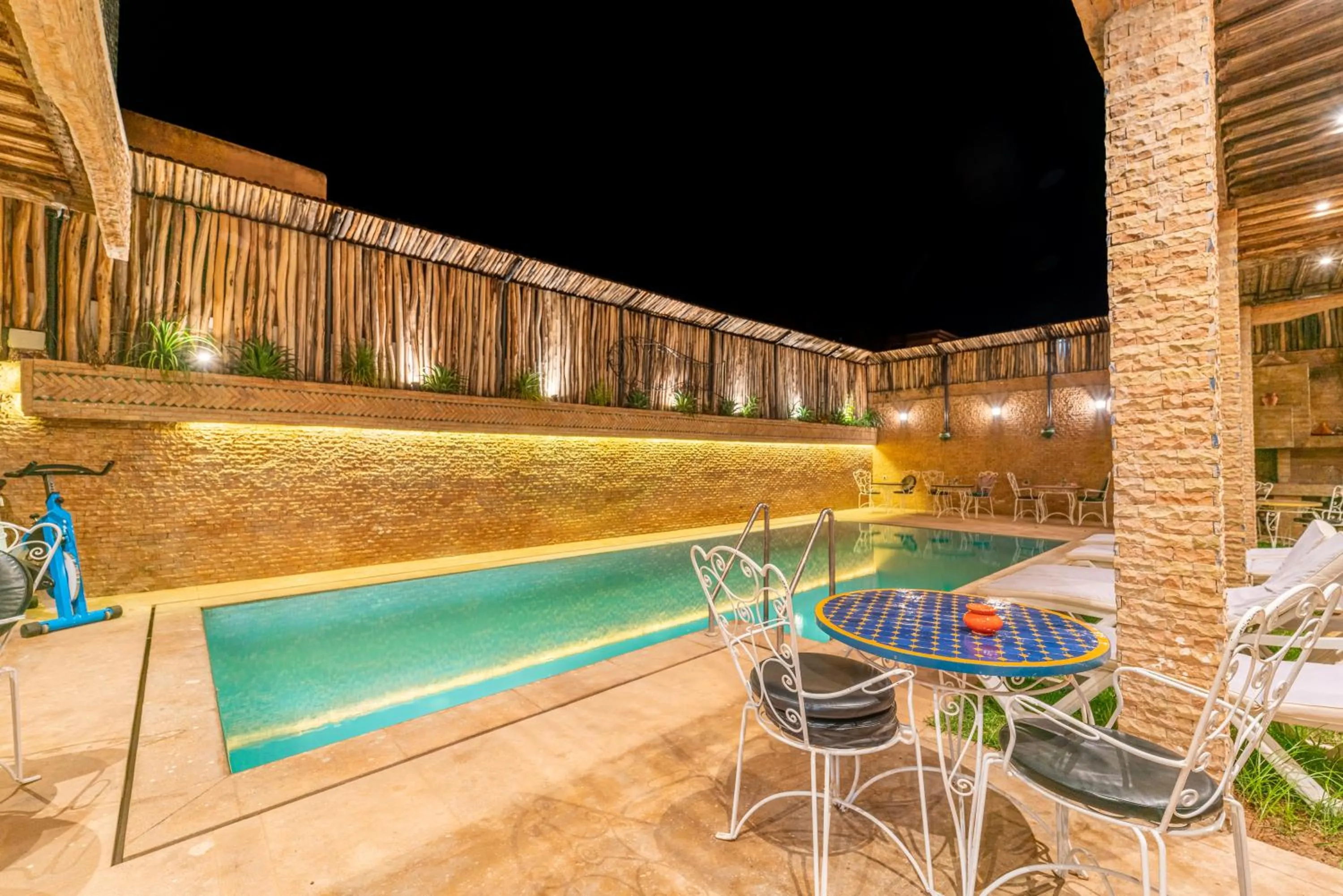 Patio in Riad Les Nuits De Fès