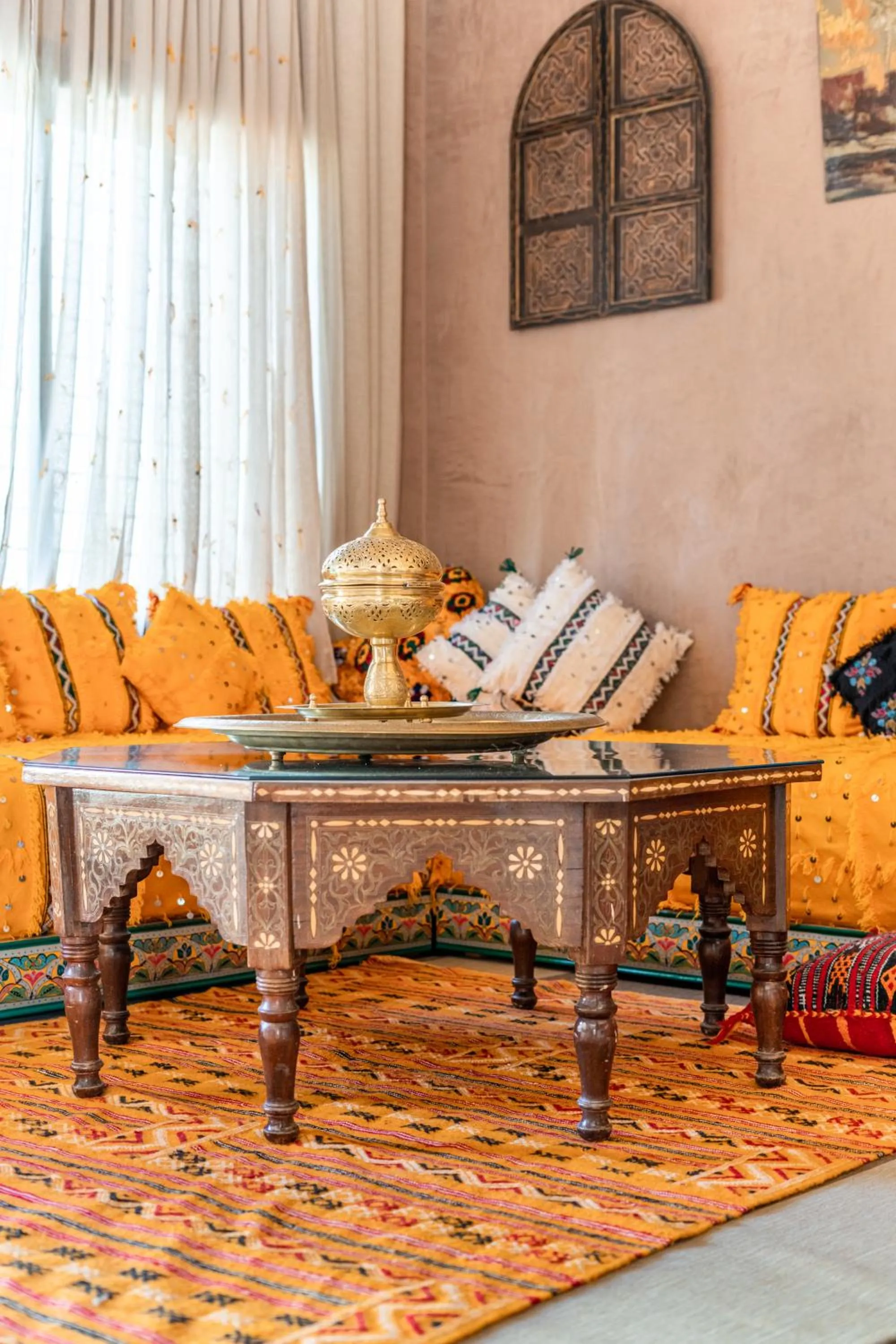 Living room in Riad Les Nuits De Fès