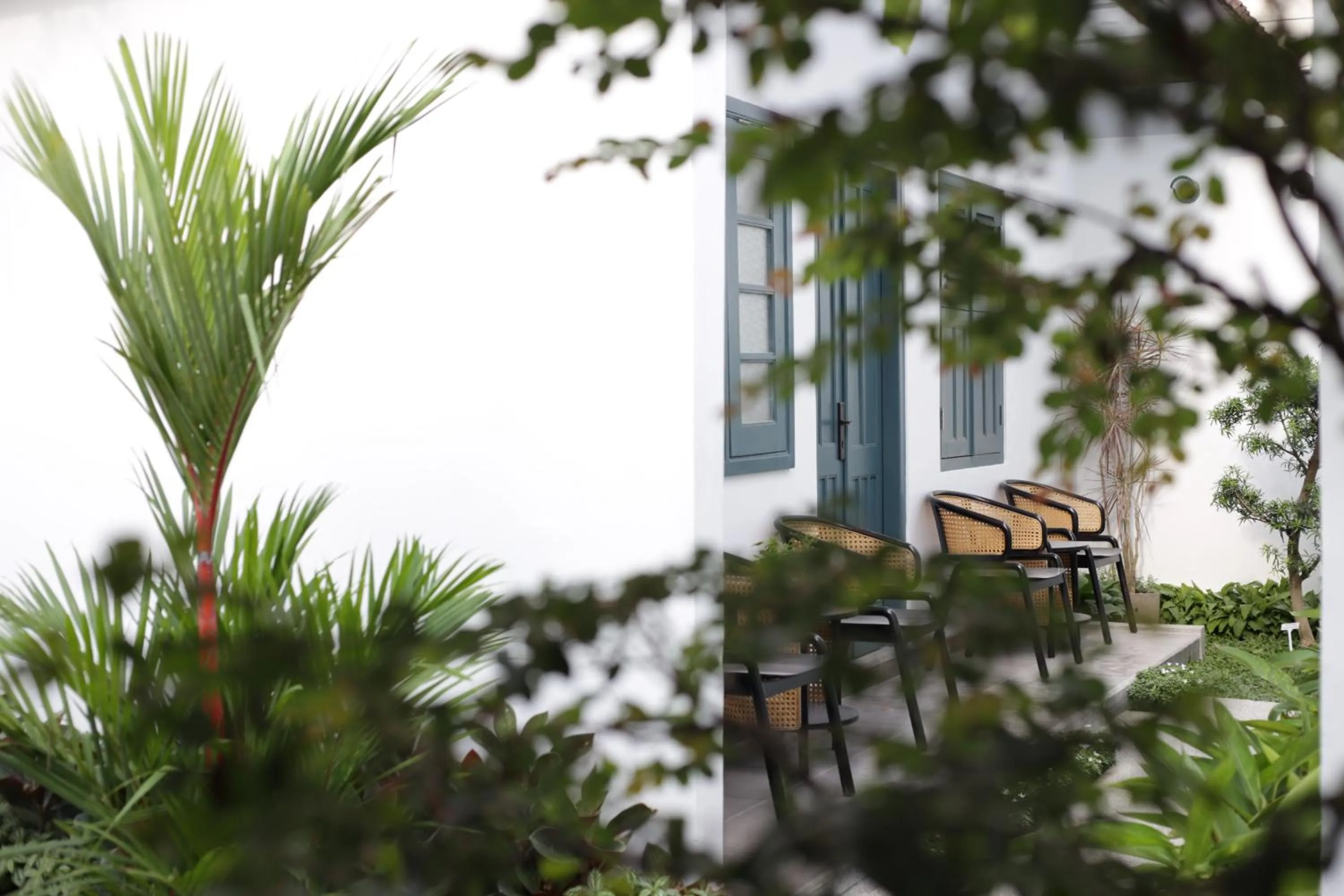 Seating area in CERIA HOTEL at Alun Alun Yogyakarta