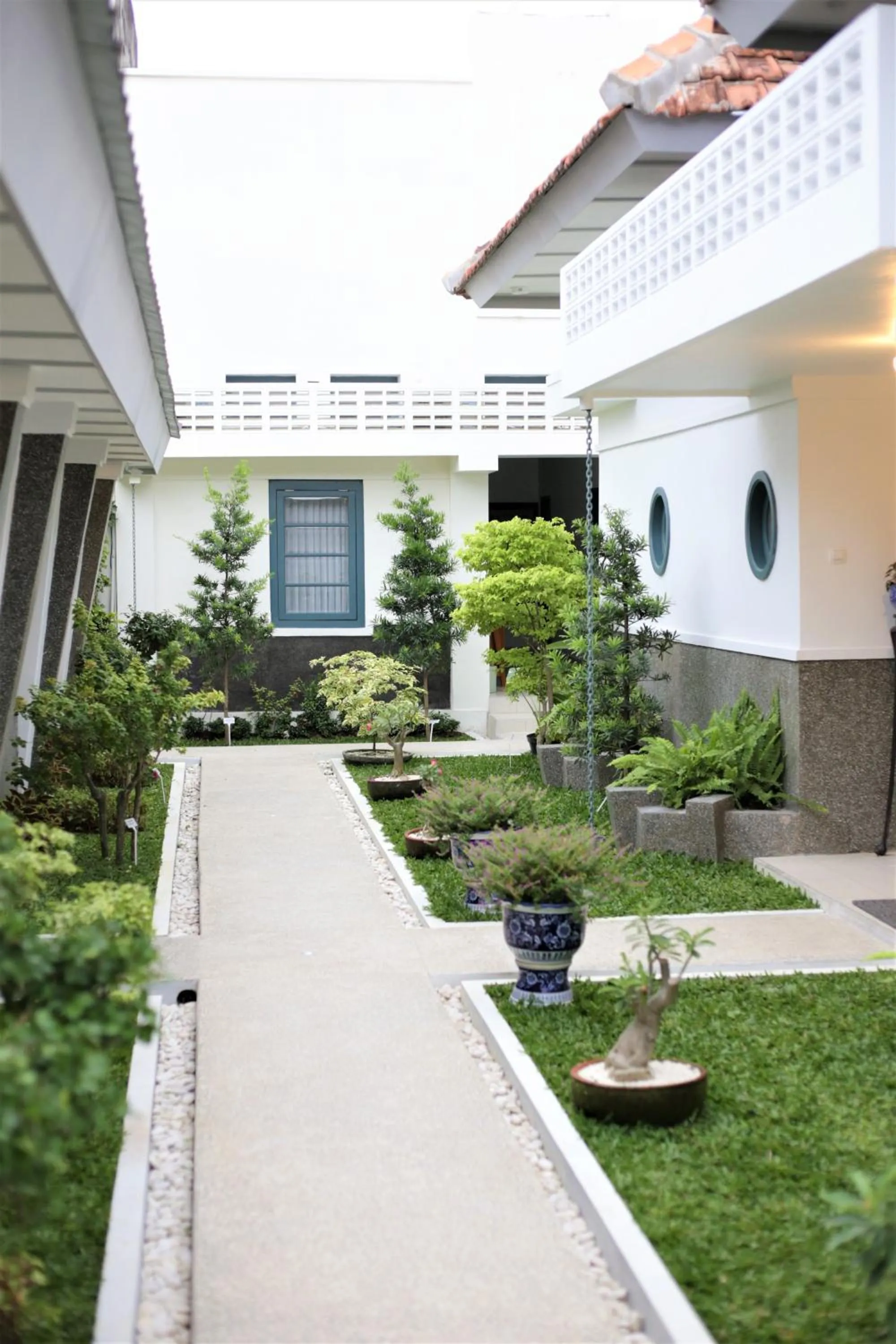 Garden in CERIA HOTEL at Alun Alun Yogyakarta