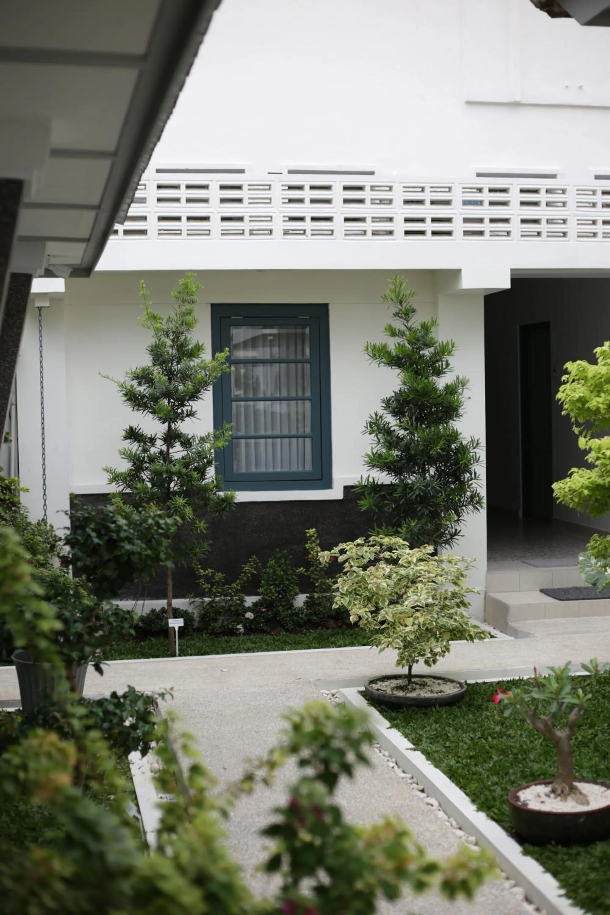 Garden in CERIA HOTEL at Alun Alun Yogyakarta