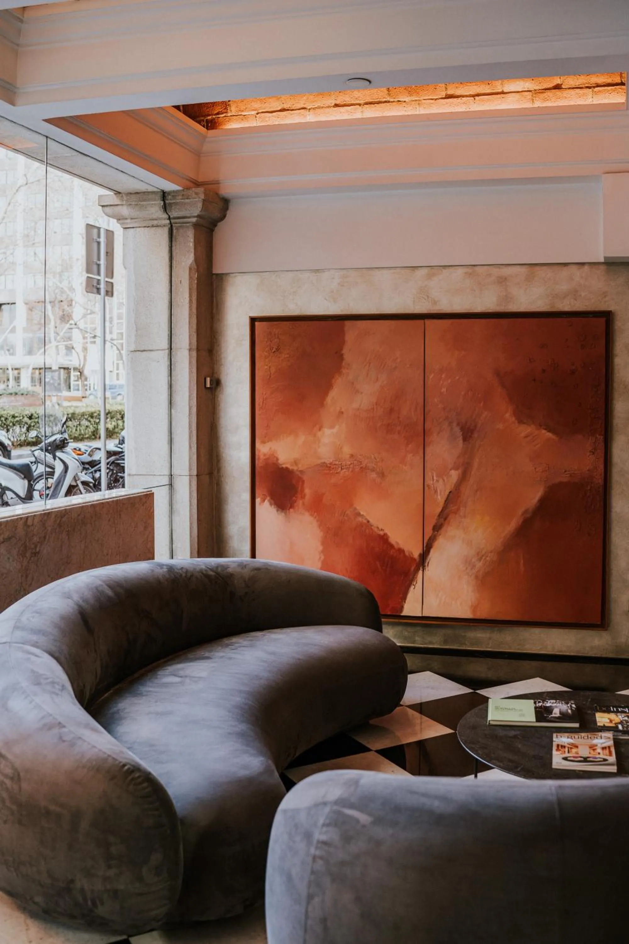 Lobby or reception in Hotel Gran Derby Suites, a Small Luxury Hotel of the World