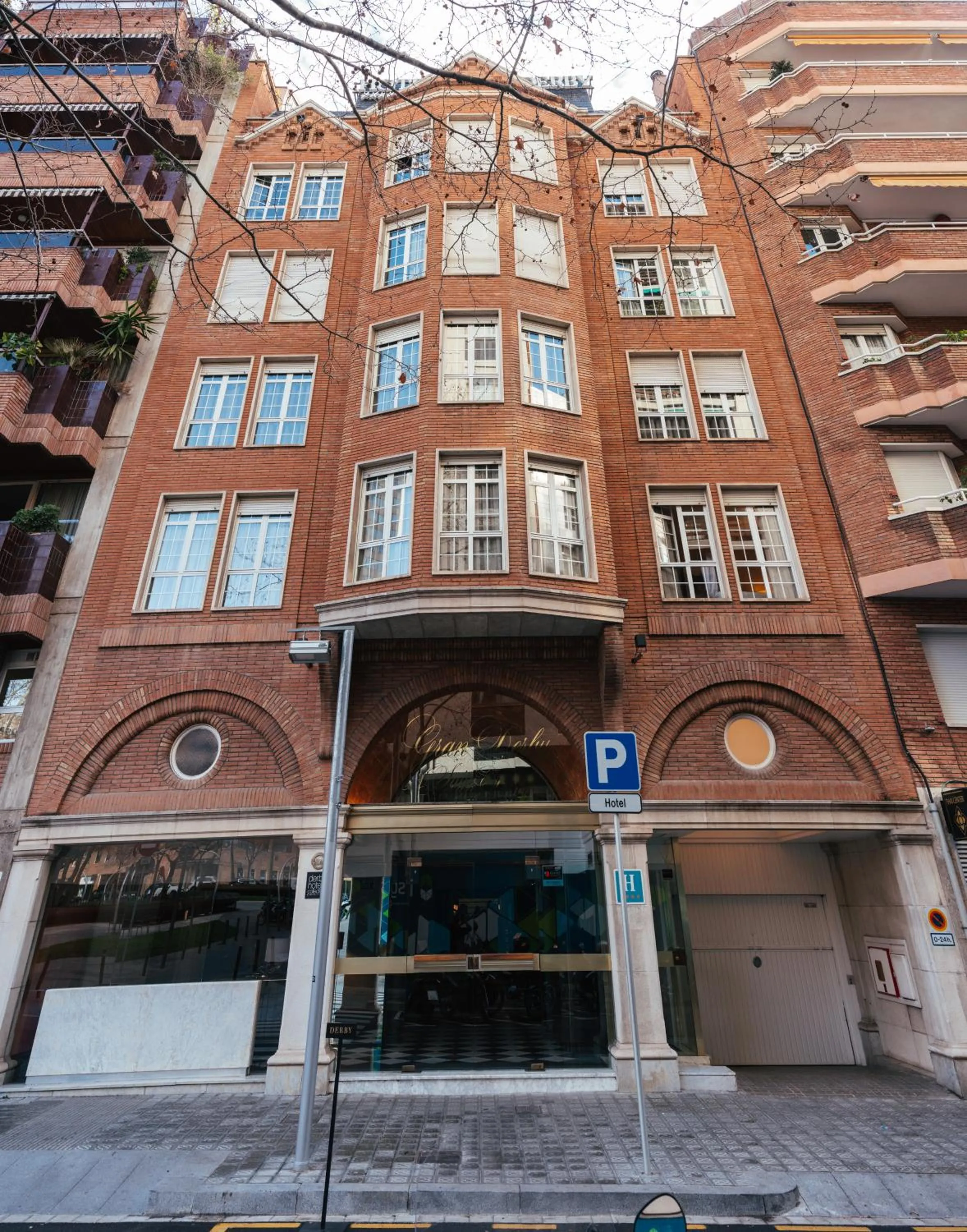 Facade/entrance in Hotel Gran Derby Suites, a Small Luxury Hotel of the World
