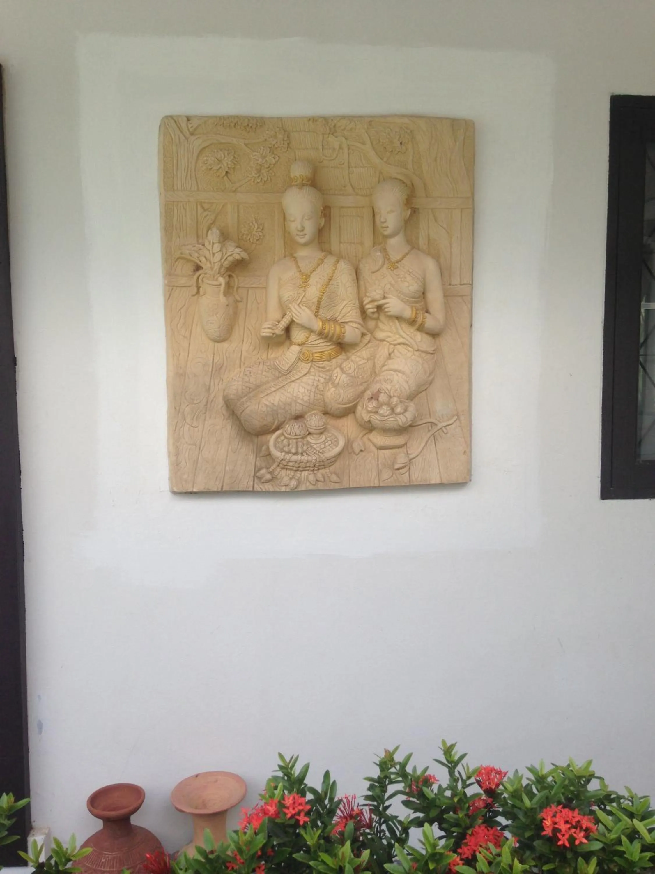 Decorative detail in Baan Sawainam