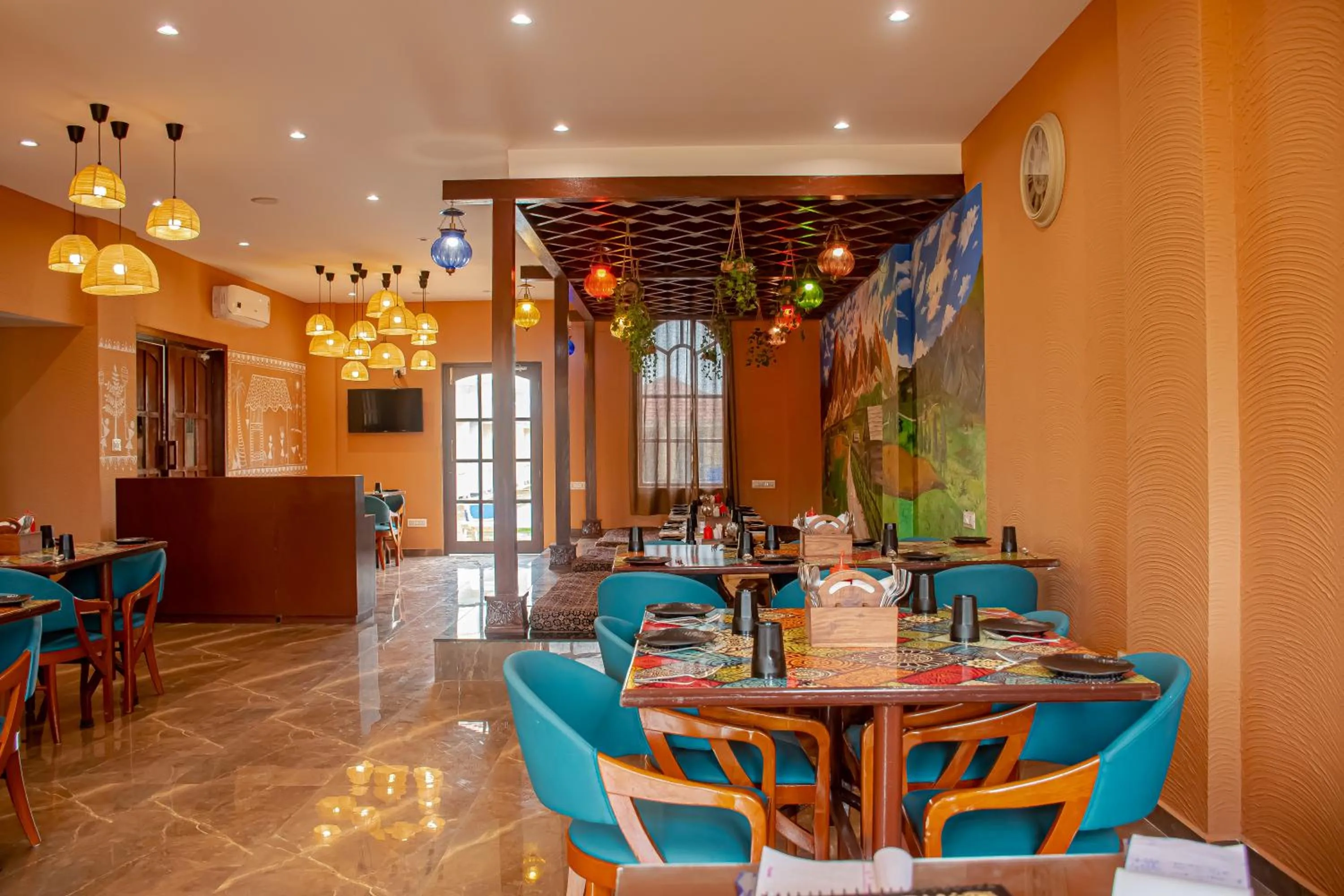 Restaurant/places to eat in The Village Resort Mundra