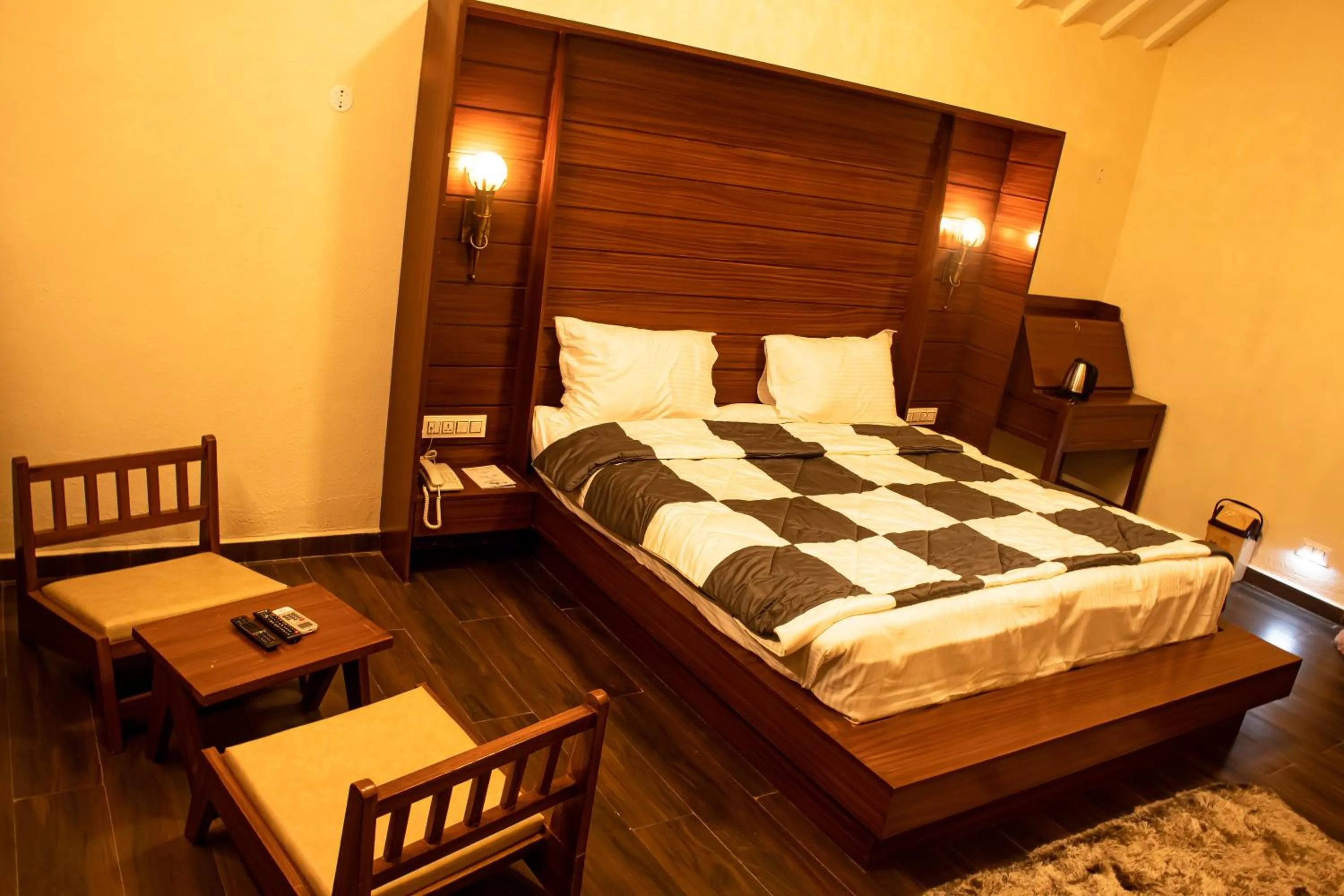 Bed in The Village Resort Mundra