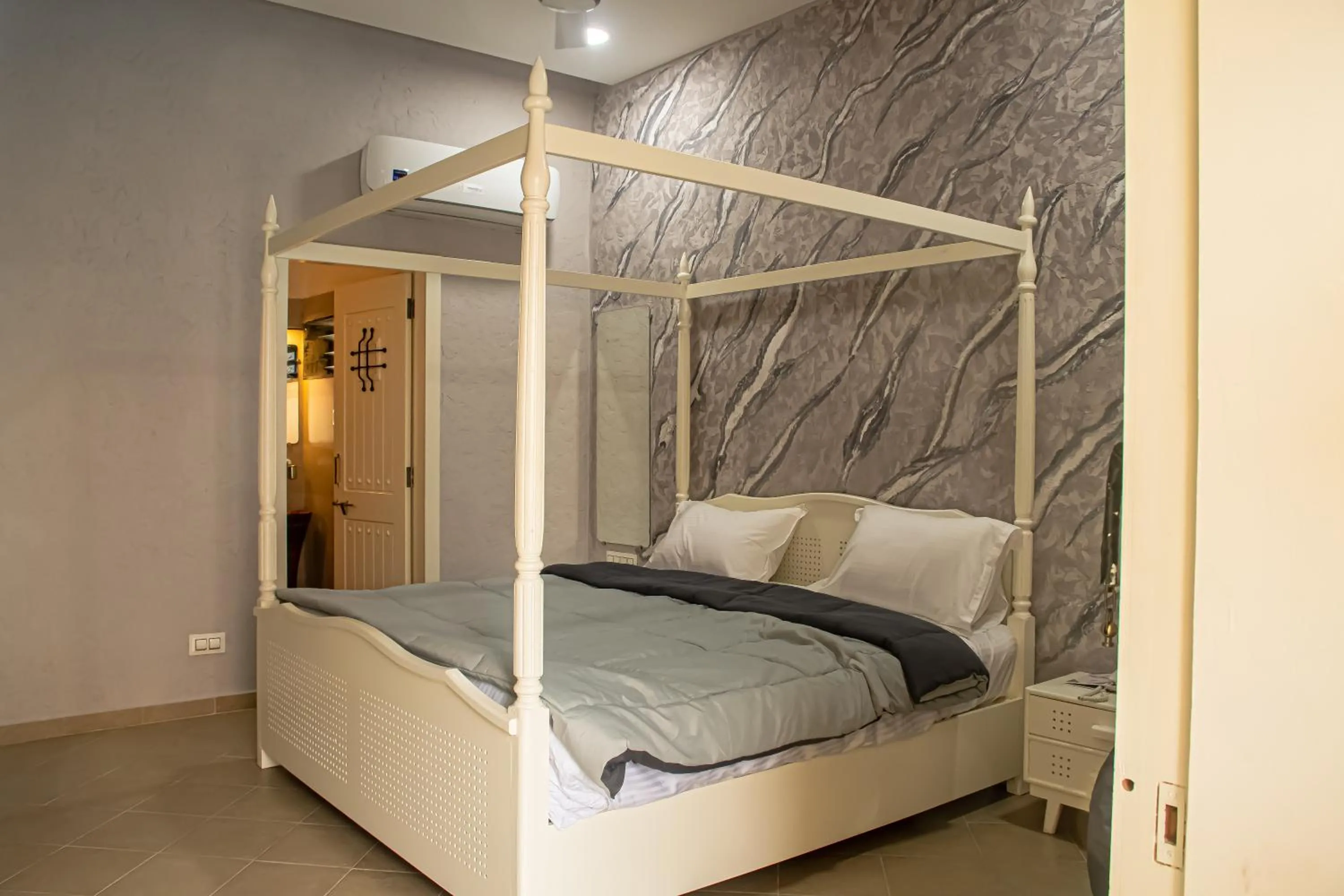 Bed in The Village Resort Mundra