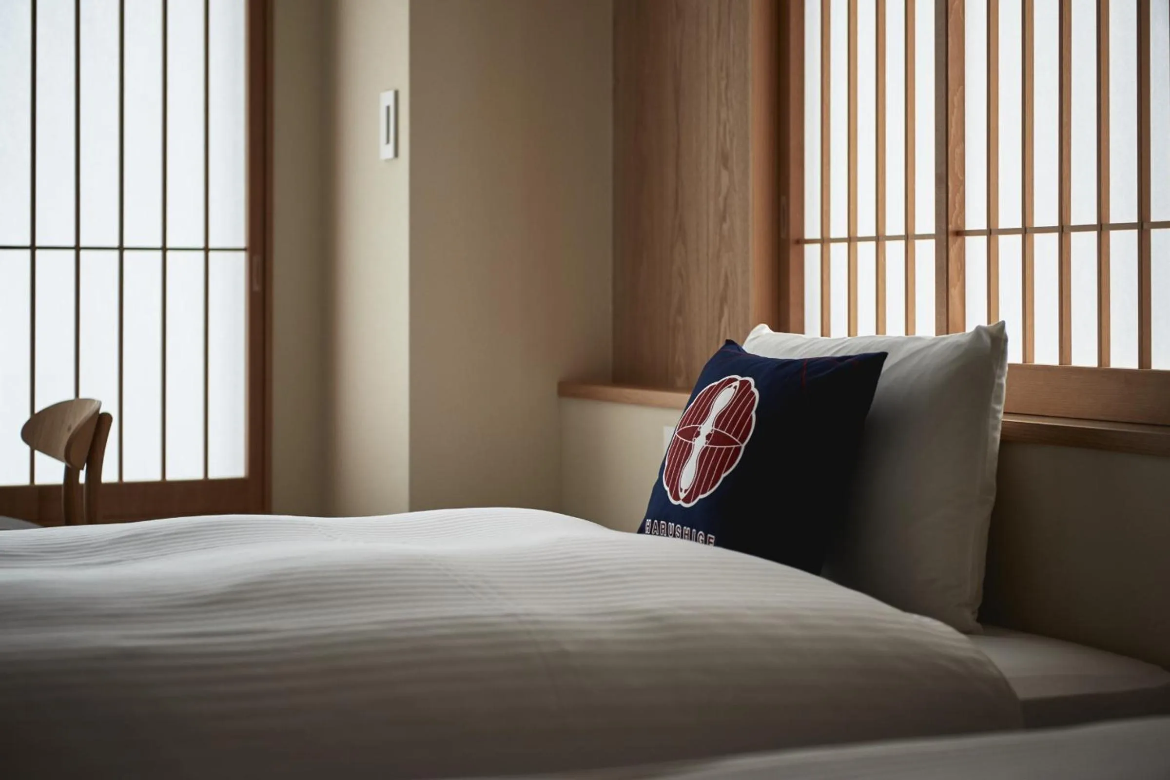 Bedroom in THE HOTELS HAKATA Harushige SHINKAN